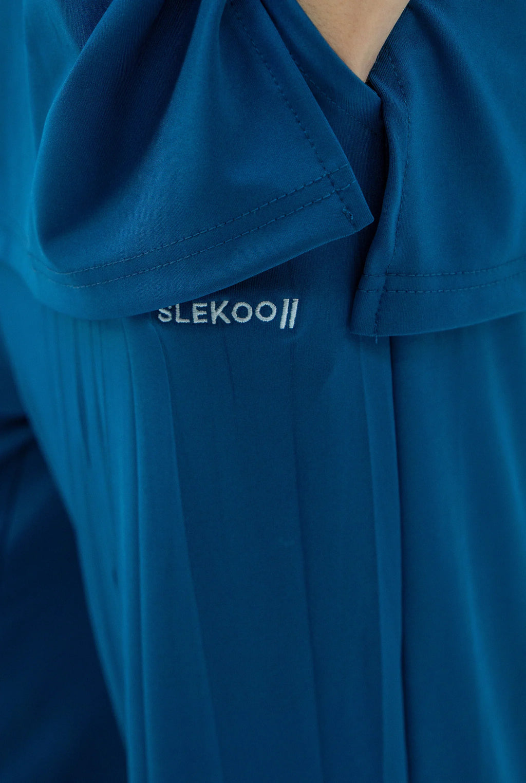 Unisex Teal Oversize Relaxed Fit T-shirt & Baggy Pants Set