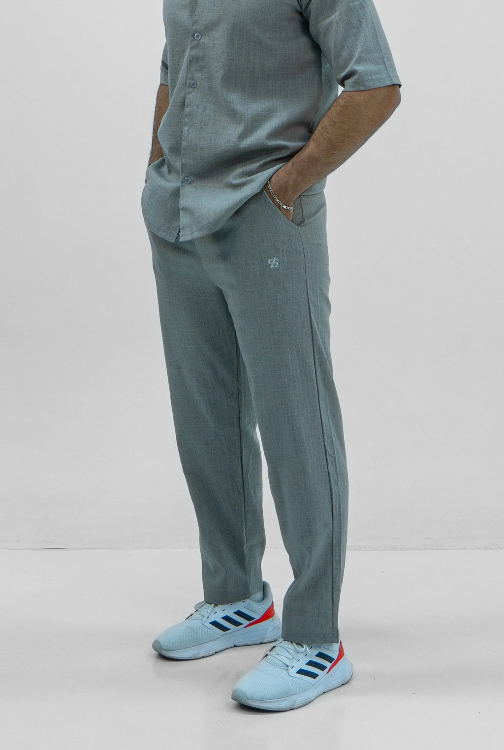 Men S25 Linen Shirt & Pants Set