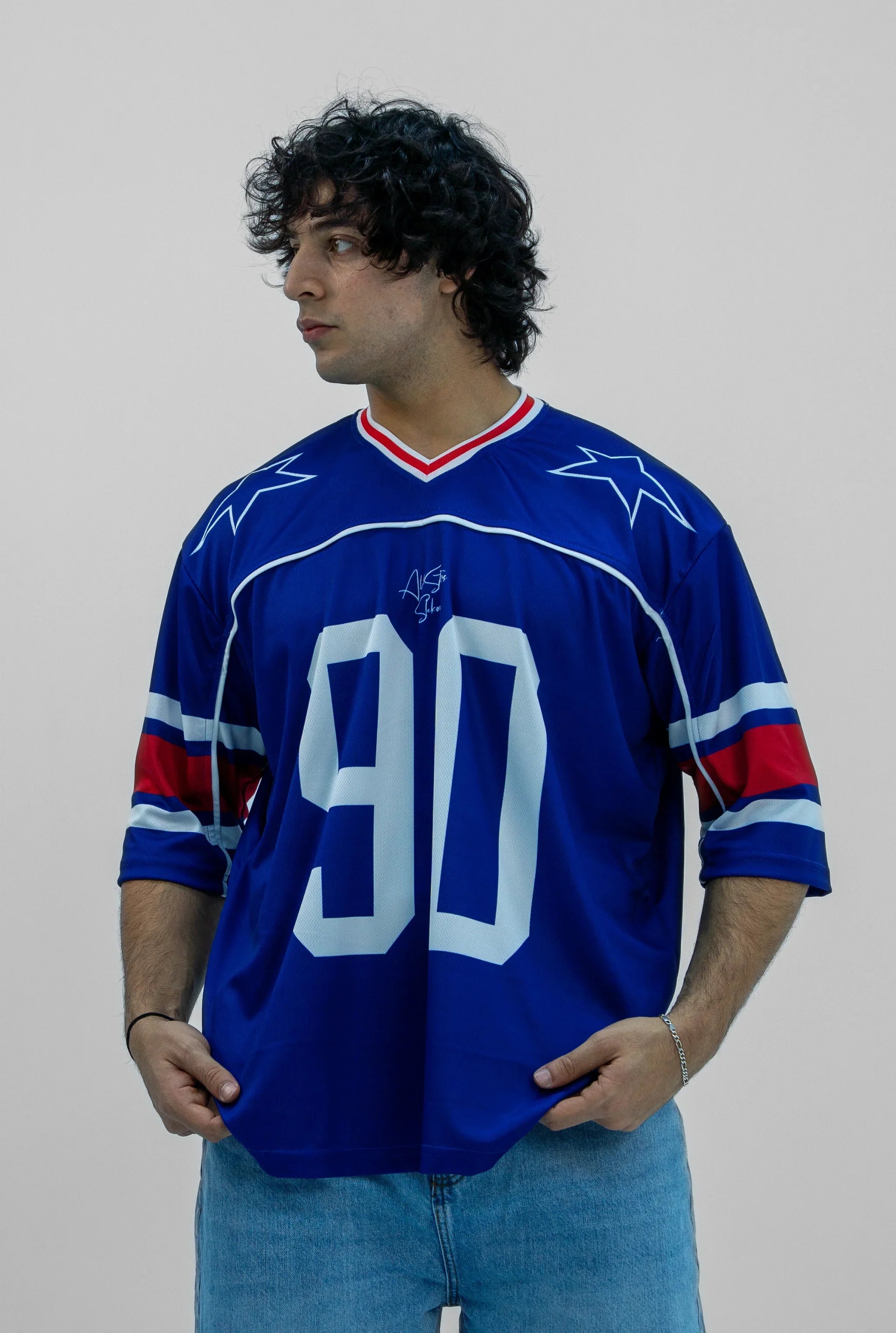 Unisex All-Star Oversize Jersey Blue Edition
