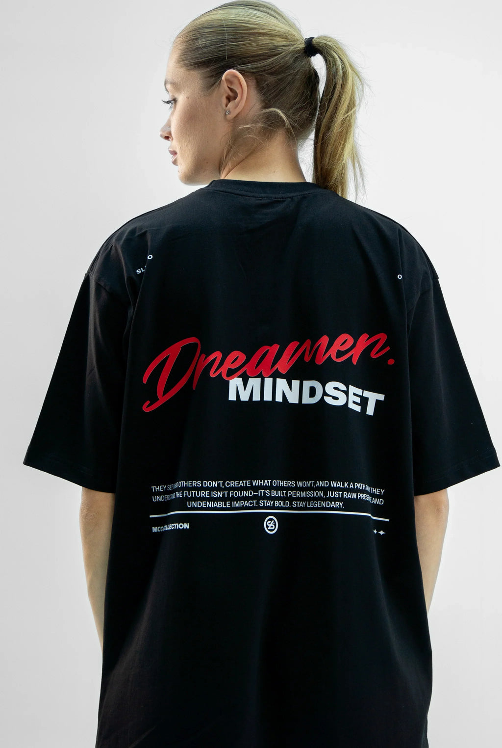 Unisex Dreamer's Mindset Oversize T-shirt