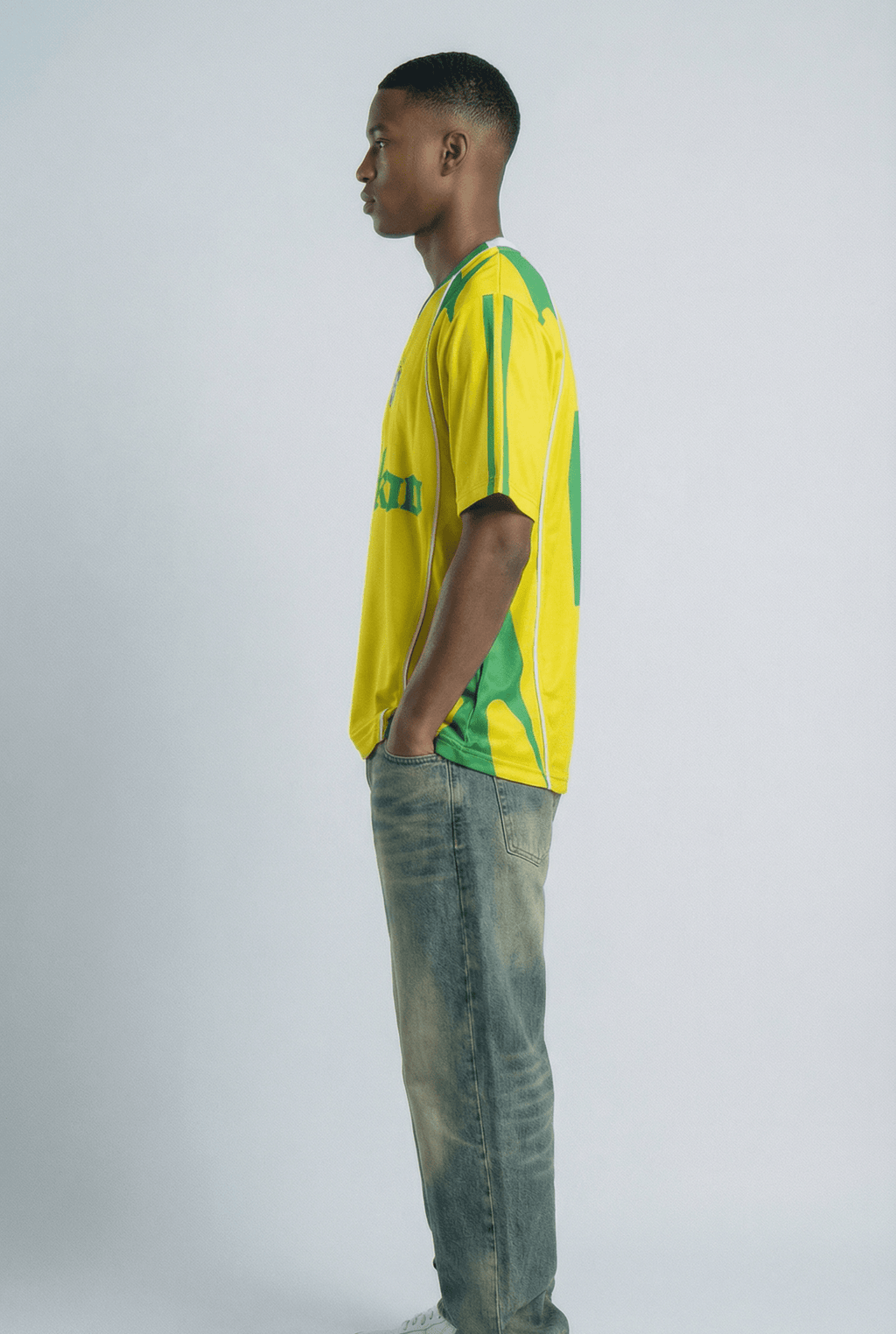 Brazil Inspired Oversize Jersey
