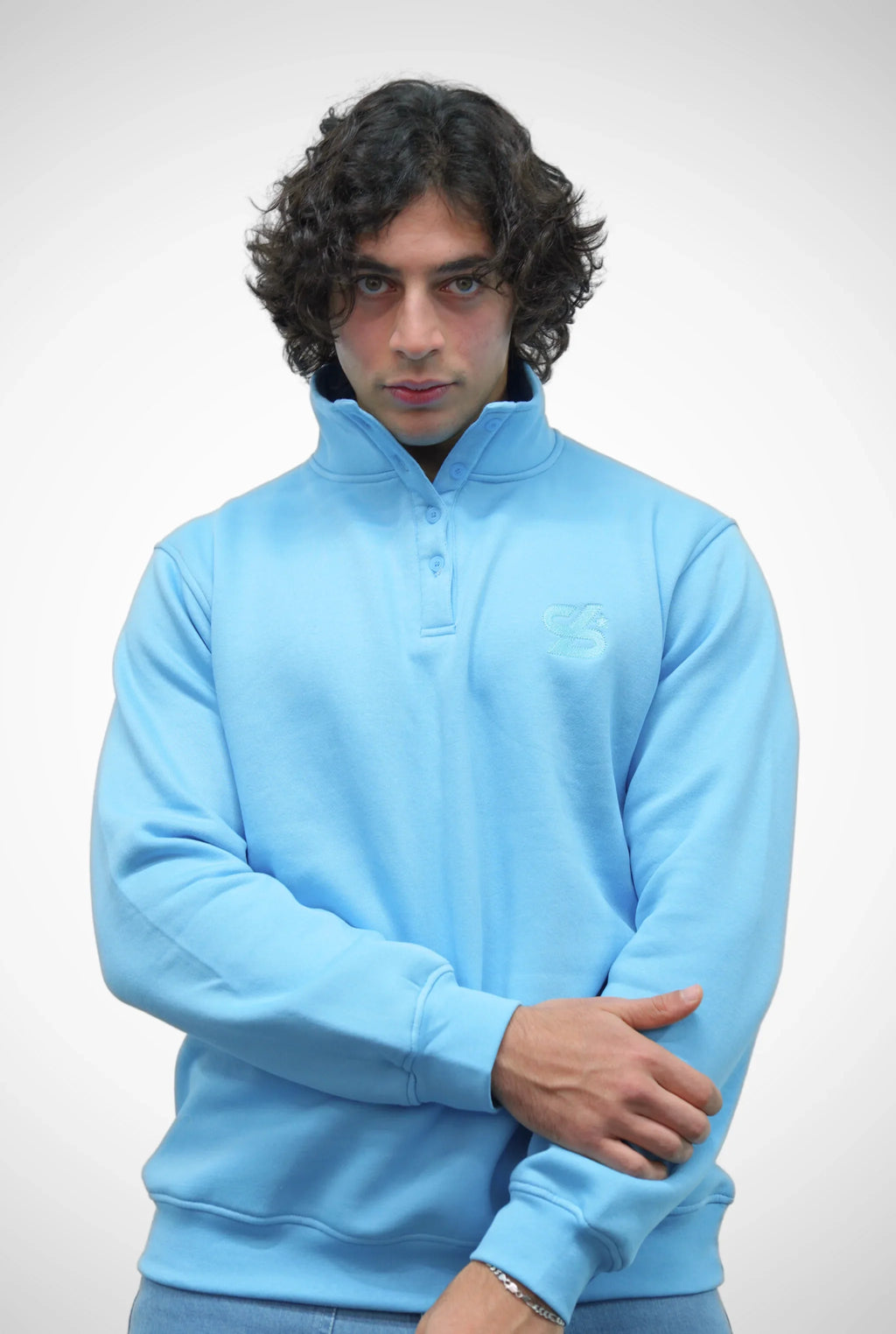 Unisex Signature Oversize High Neck Sweater