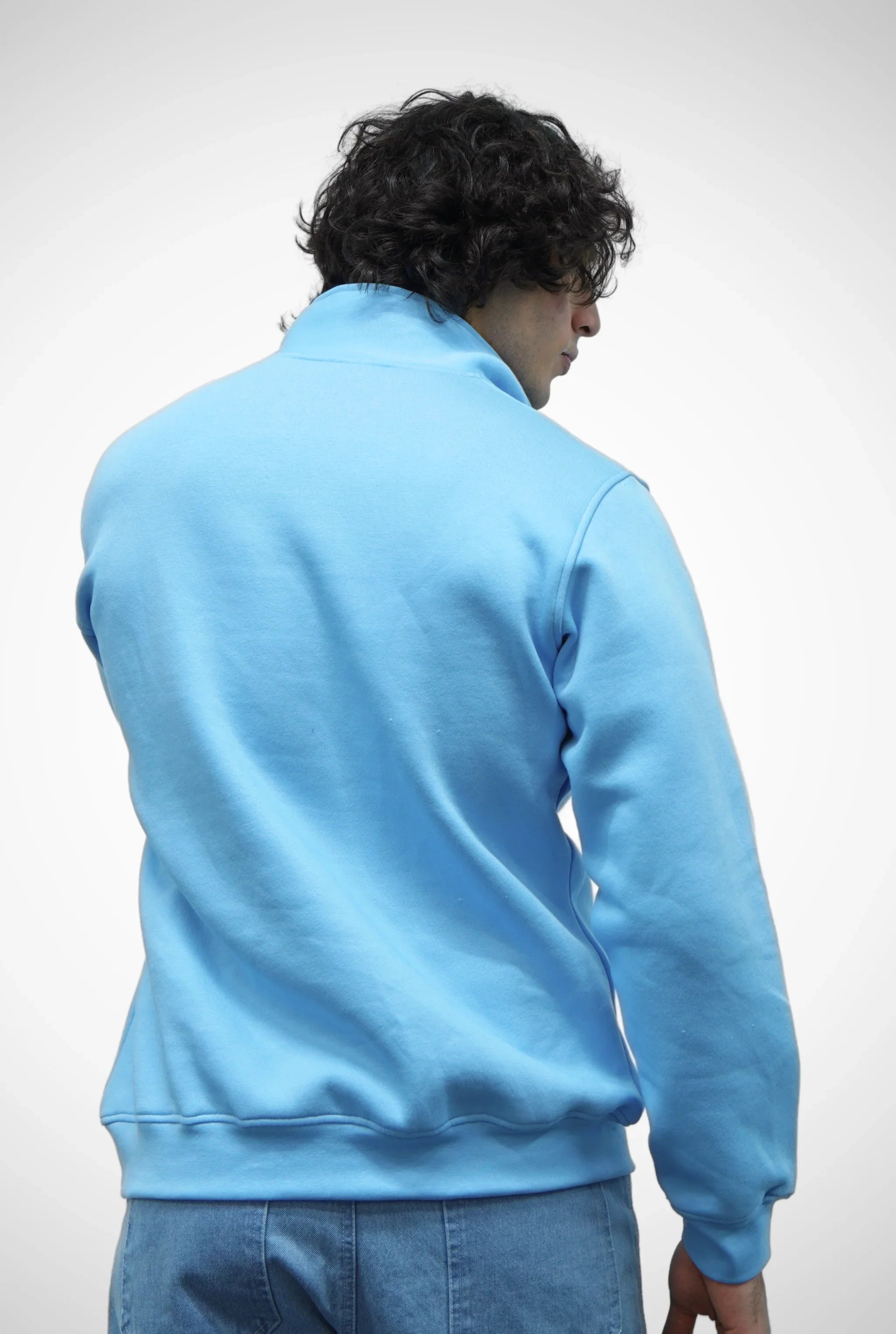 Unisex Signature Oversize High Neck Sweater