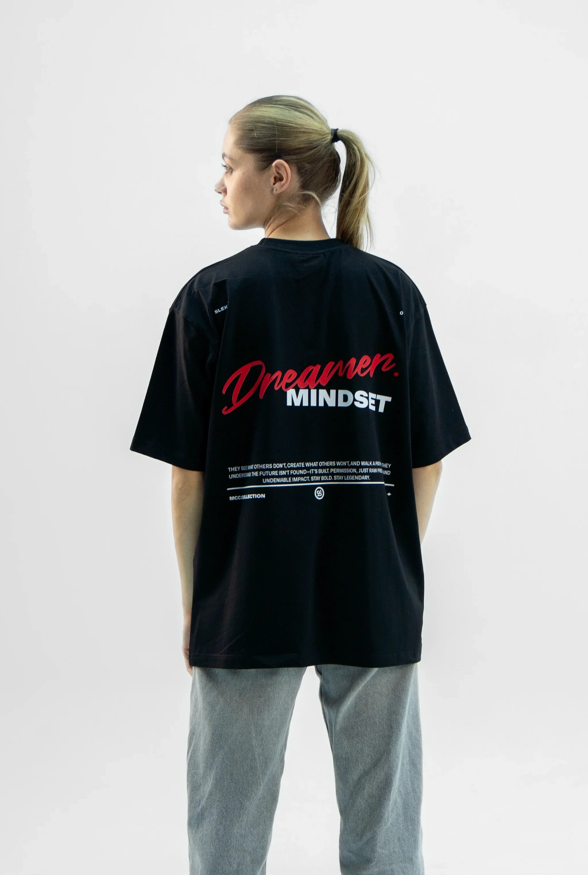Unisex Dreamer's Mindset Oversize T-shirt