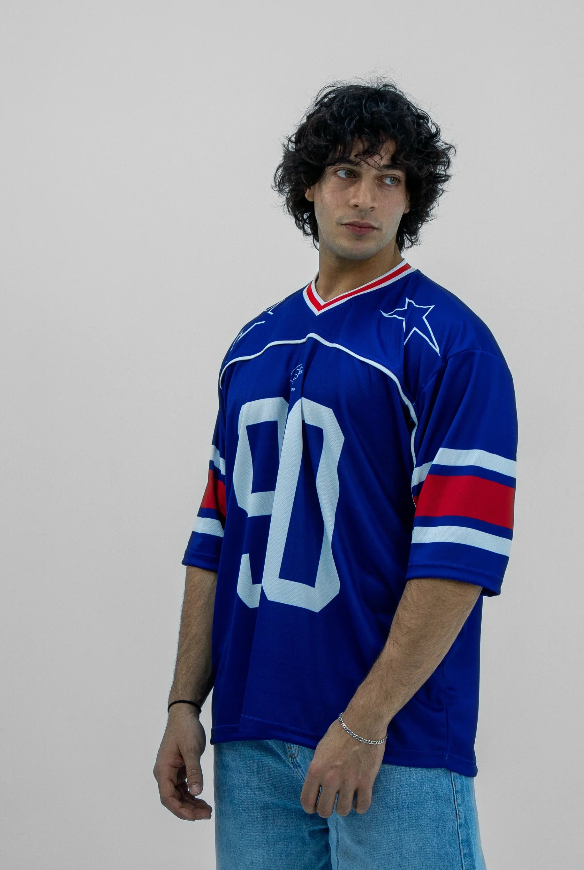 Unisex All-Star Oversize Jersey Blue Edition