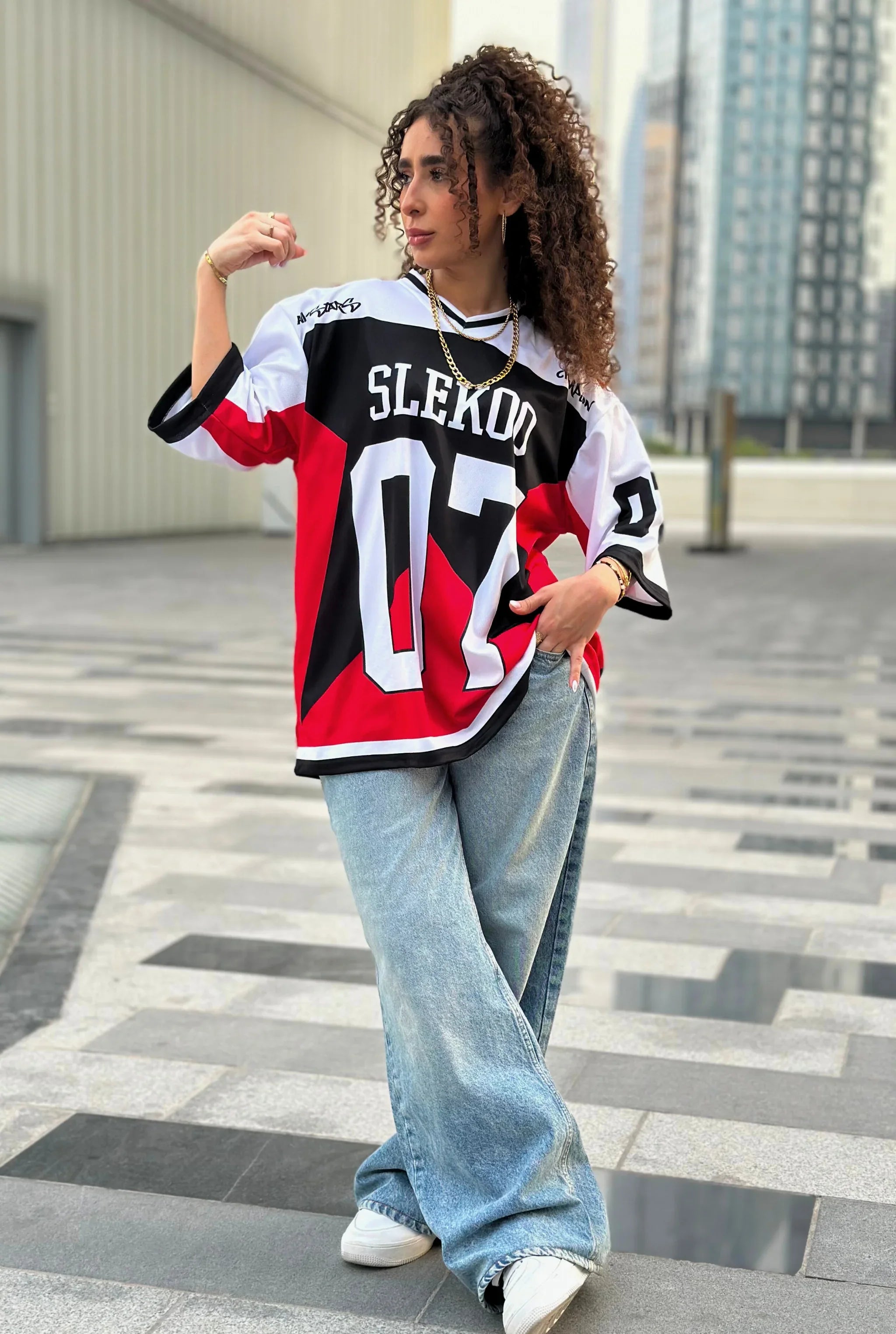 Unisex All-Stars Oversize Jersey Red Edition