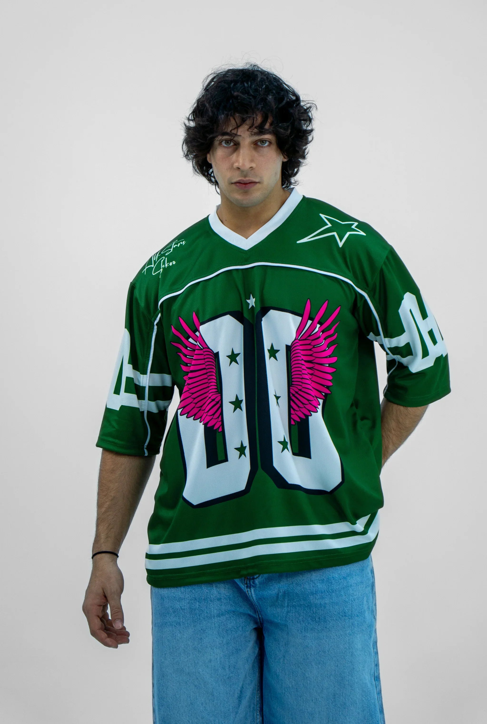 Unisex All-Star Oversize Jersey Green Edition