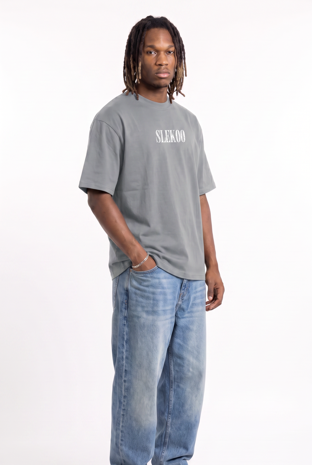 Eagle Silver Unisex Oversize T-Shirt