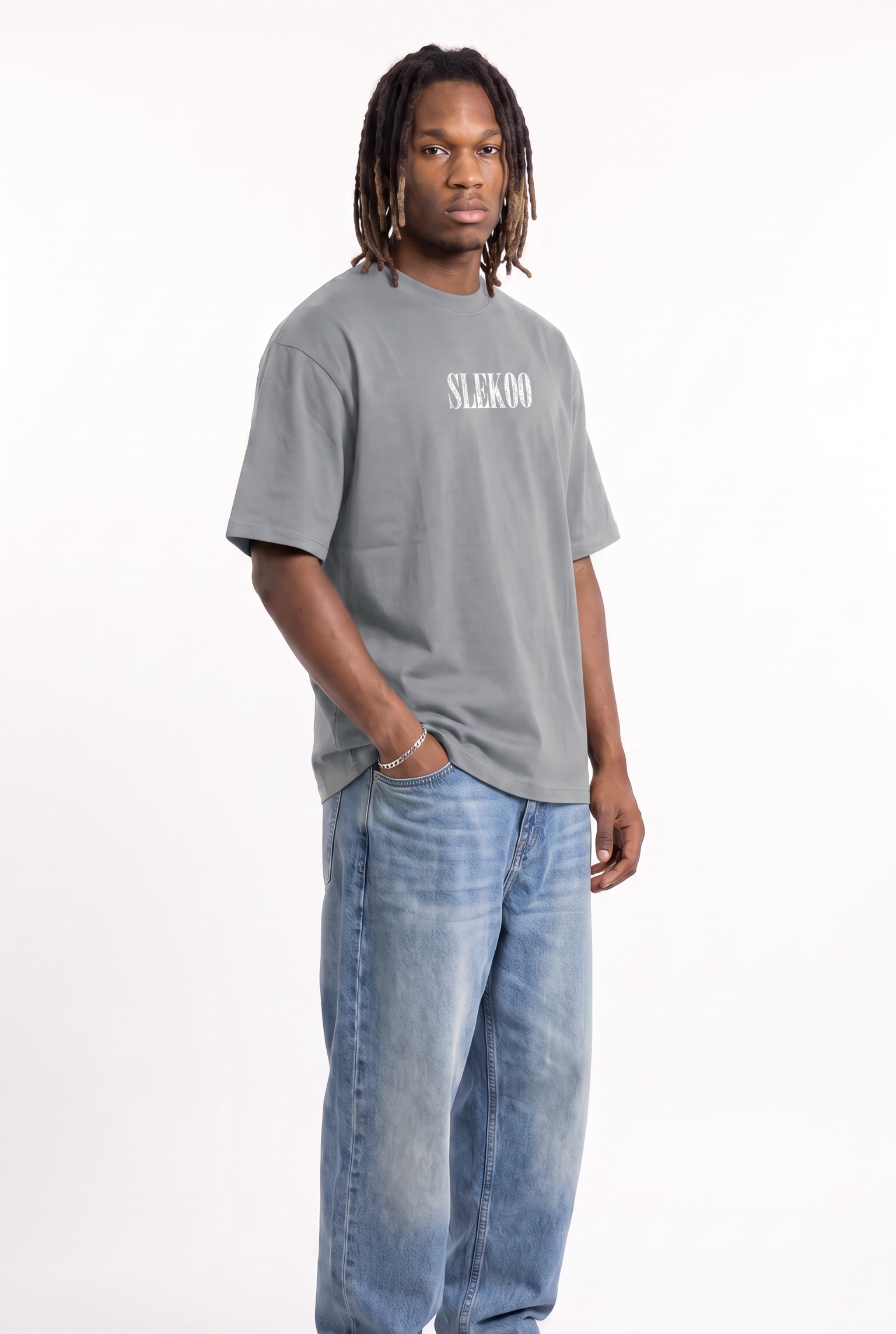 Eagle Silver Unisex Oversize T-Shirt
