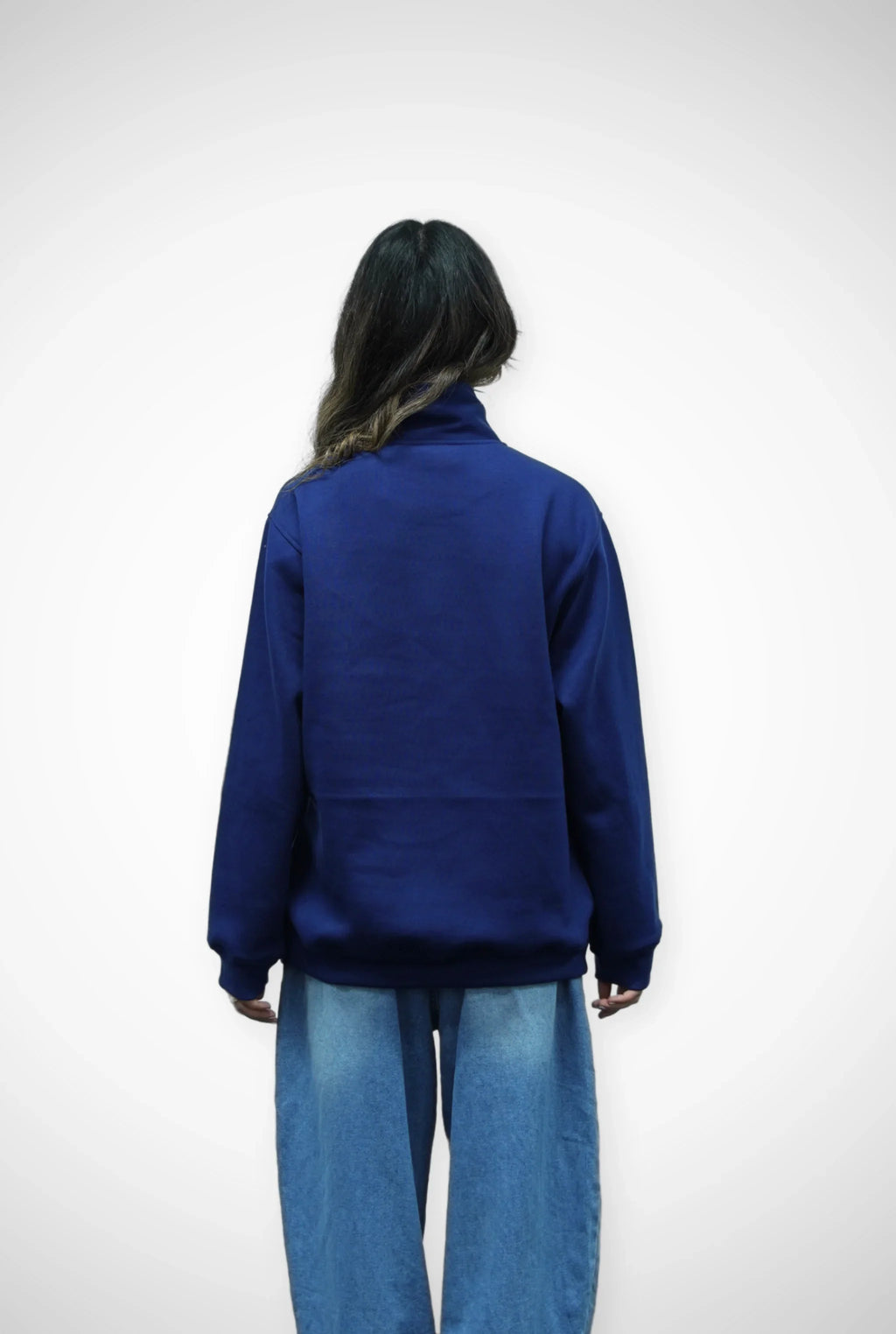 Unisex Signature Oversize High Neck Sweater