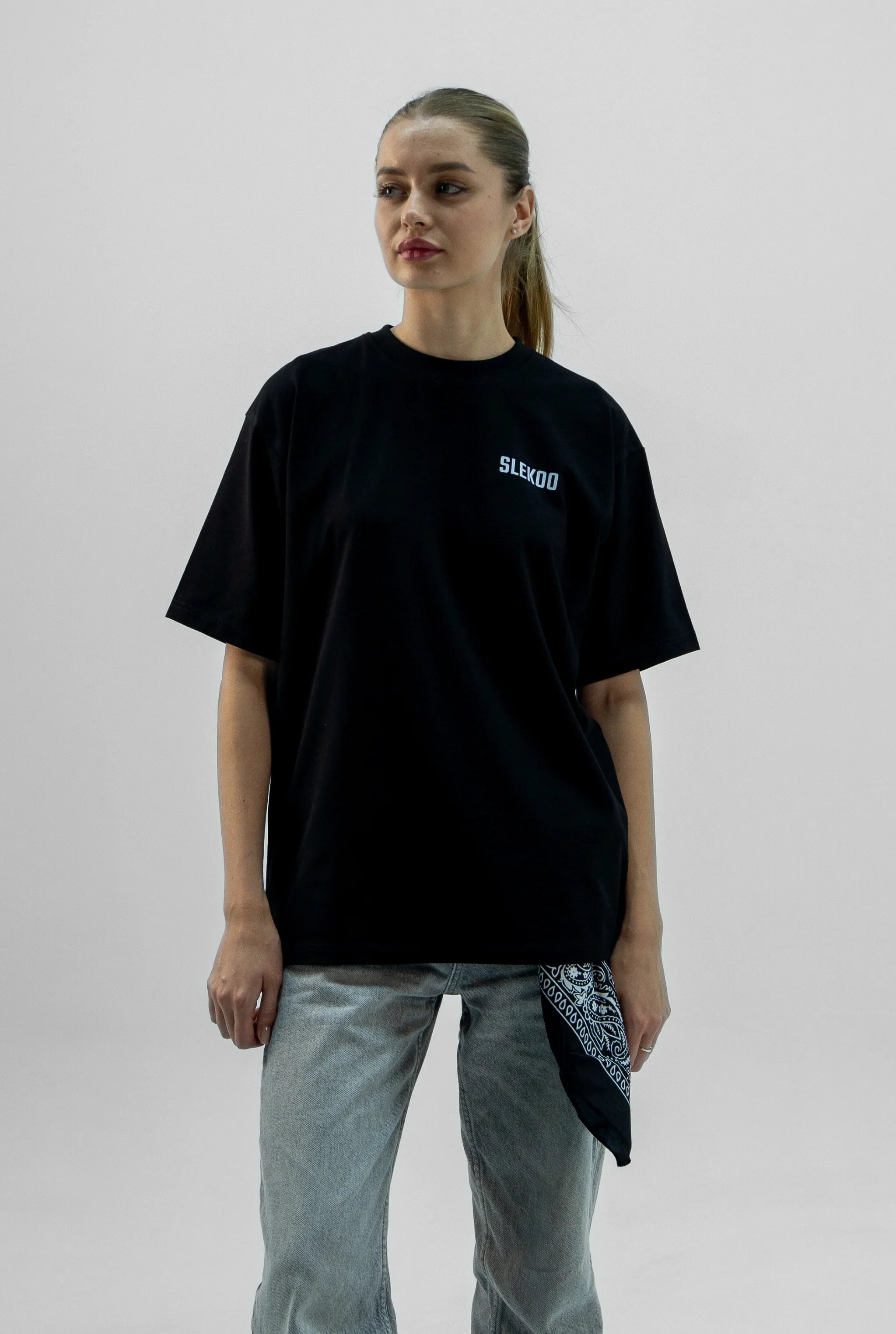 Unisex Slekoo SS25 Signature Oversize T-shirt
