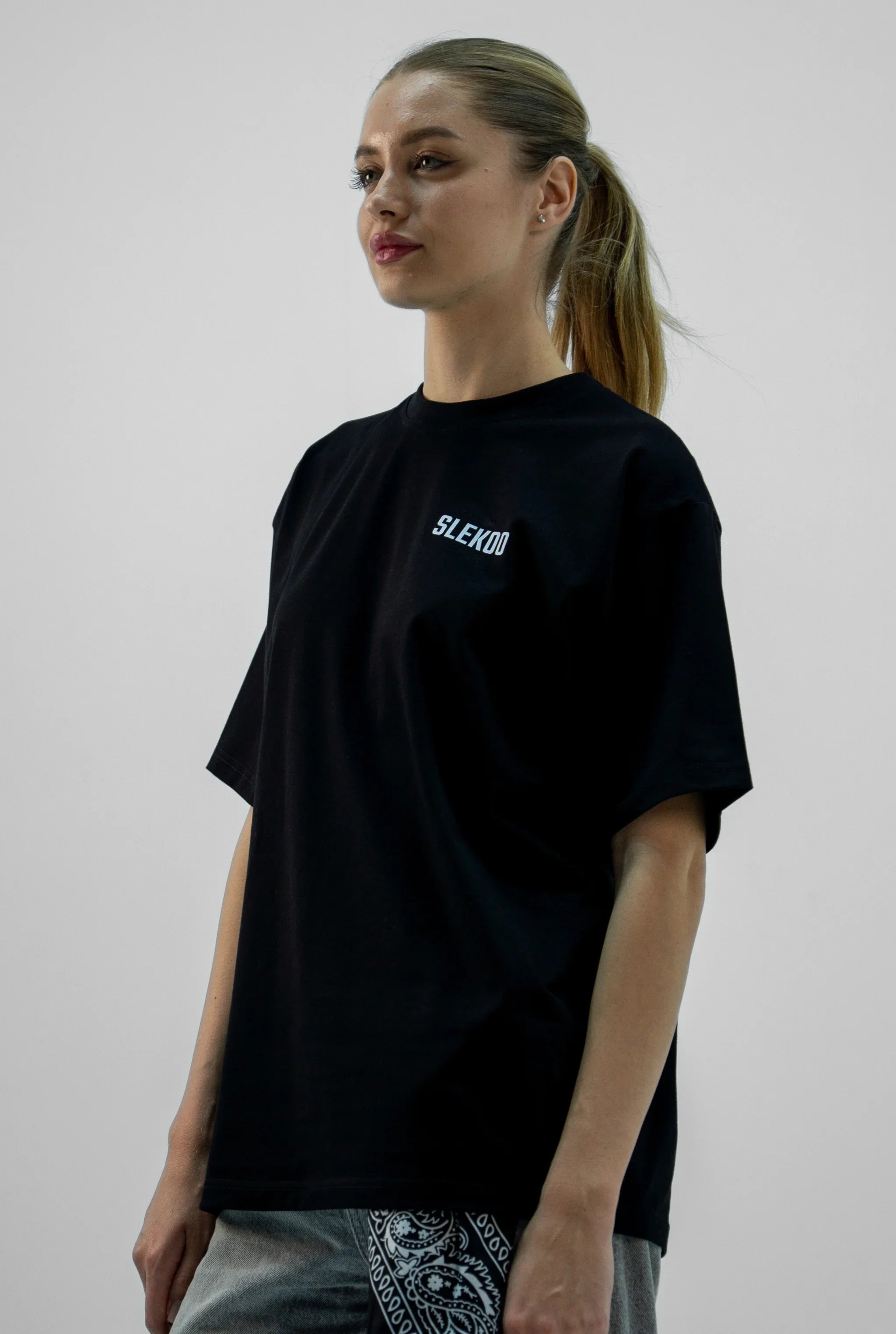 Unisex Slekoo SS25 Signature Oversize T-shirt