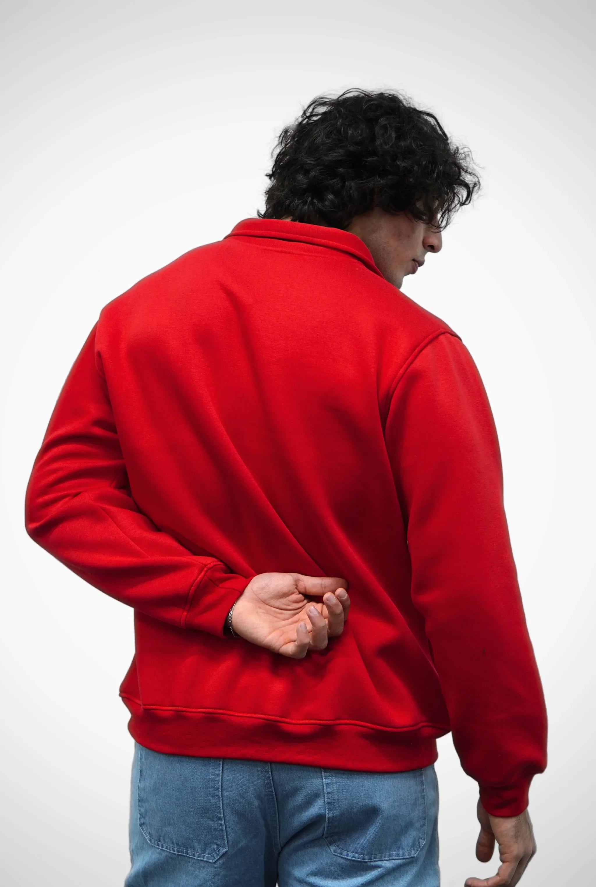 Unisex Signature Oversize High Neck Sweater