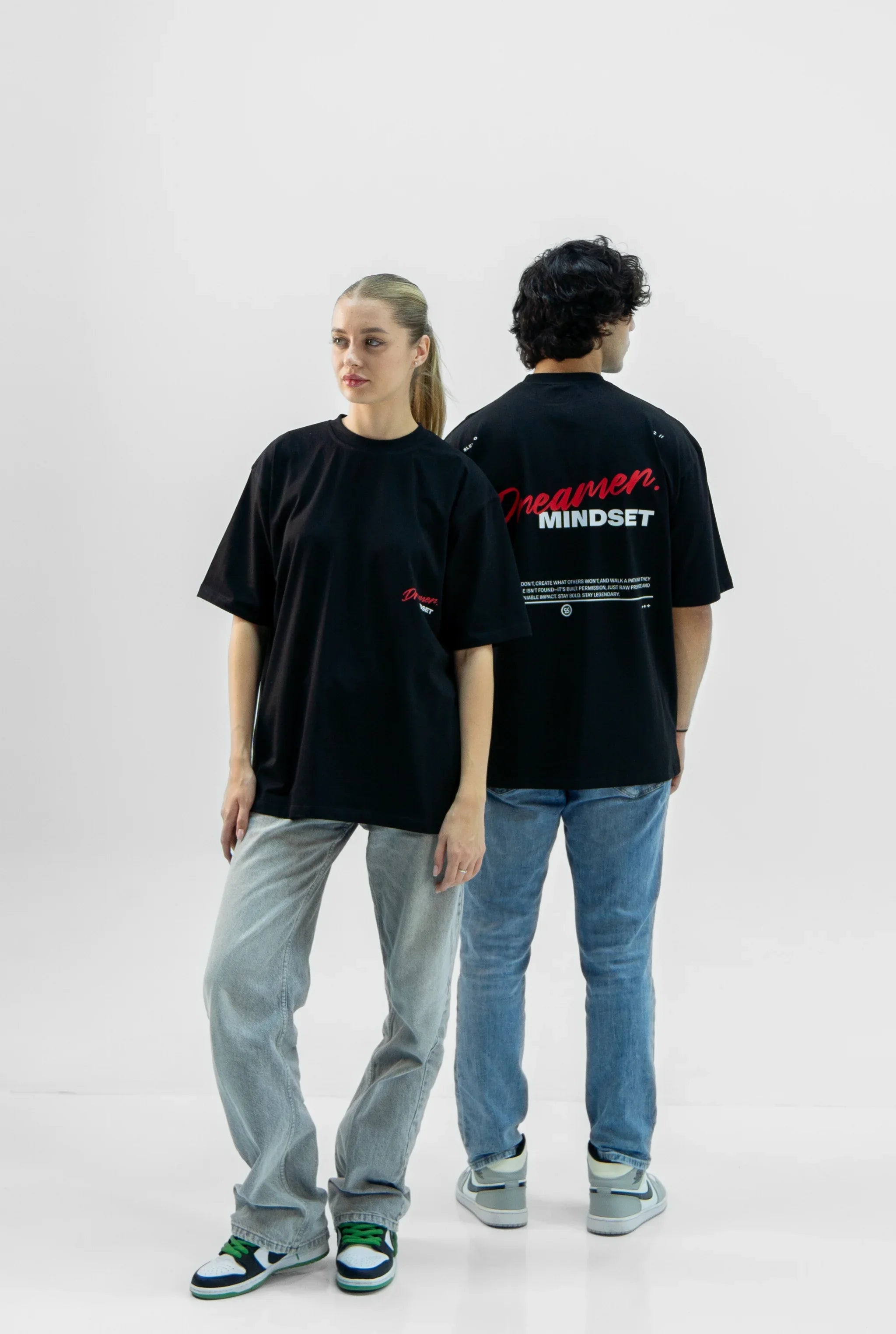 Unisex Dreamer's Mindset Oversize T-shirt