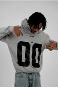 Unisex All-Stars Oversize Hoodie Steel Gray Edition
