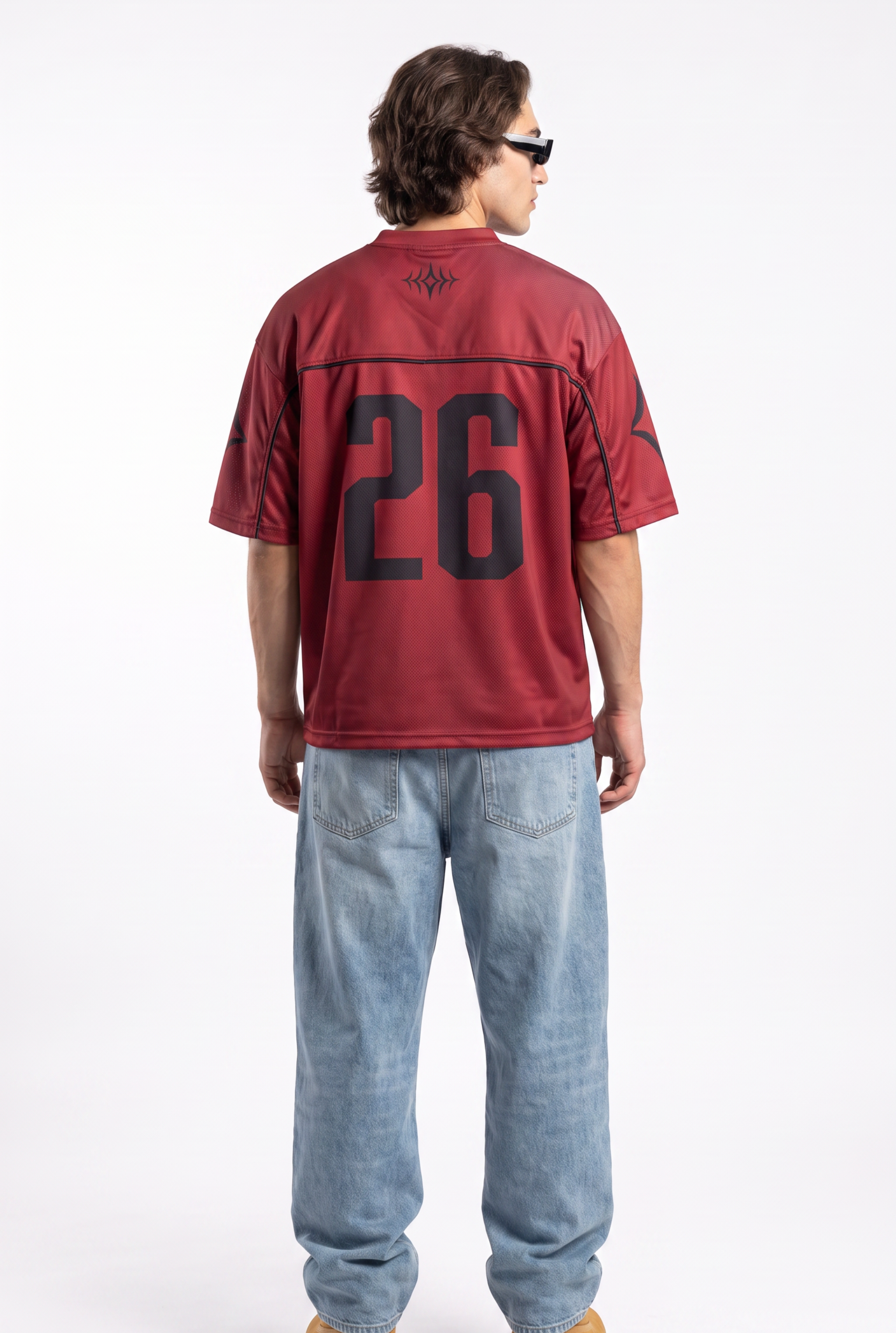 Collective 26 Deep Maroon Oversize Jersey