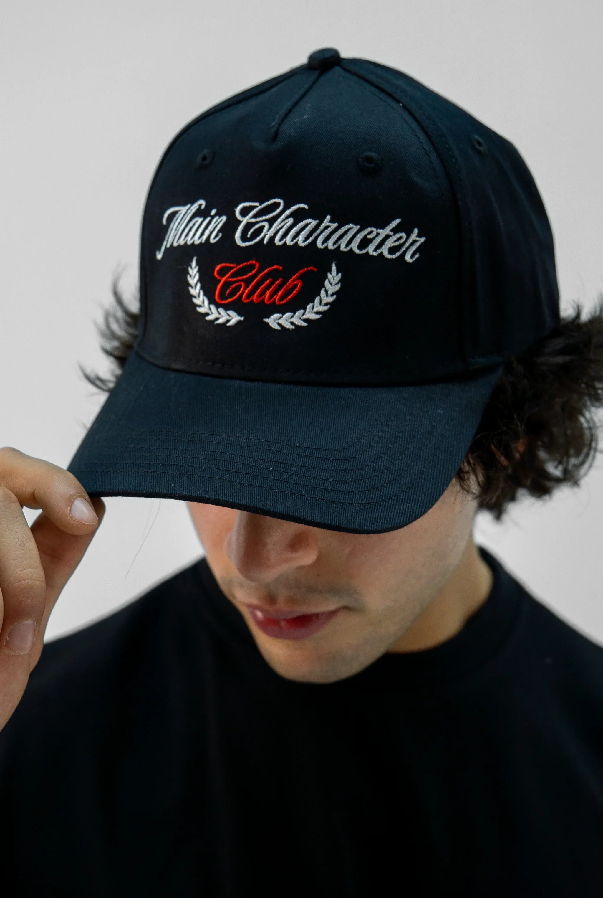 Black Main Character Club Cap