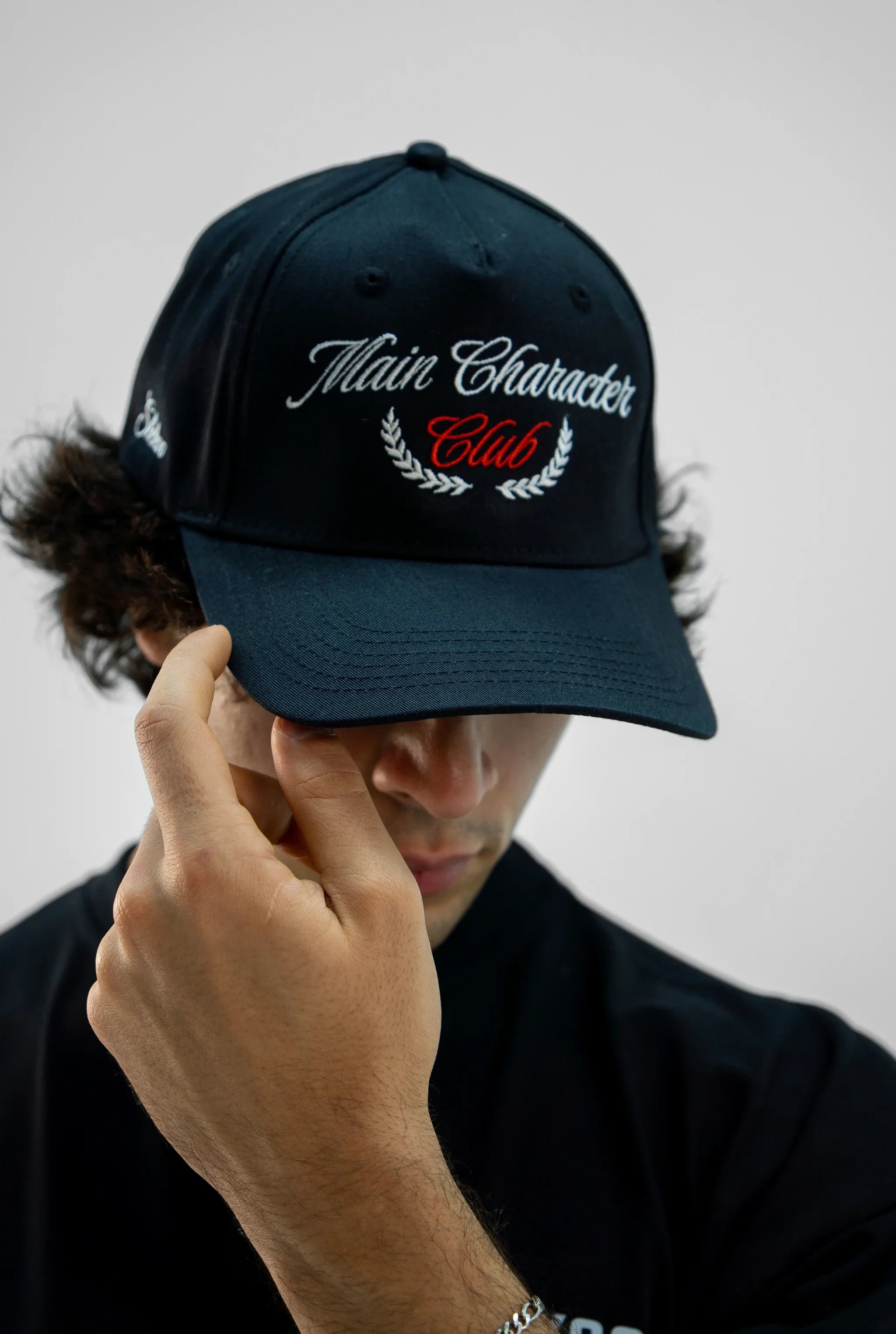 Black Main Character Club Cap