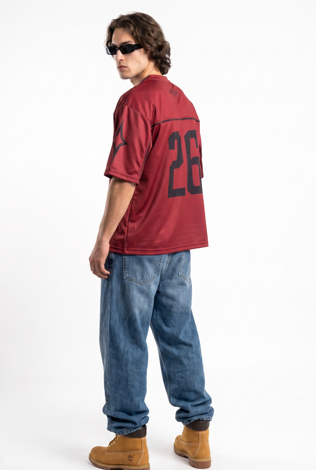 Collective 26 Deep Maroon Oversize Jersey