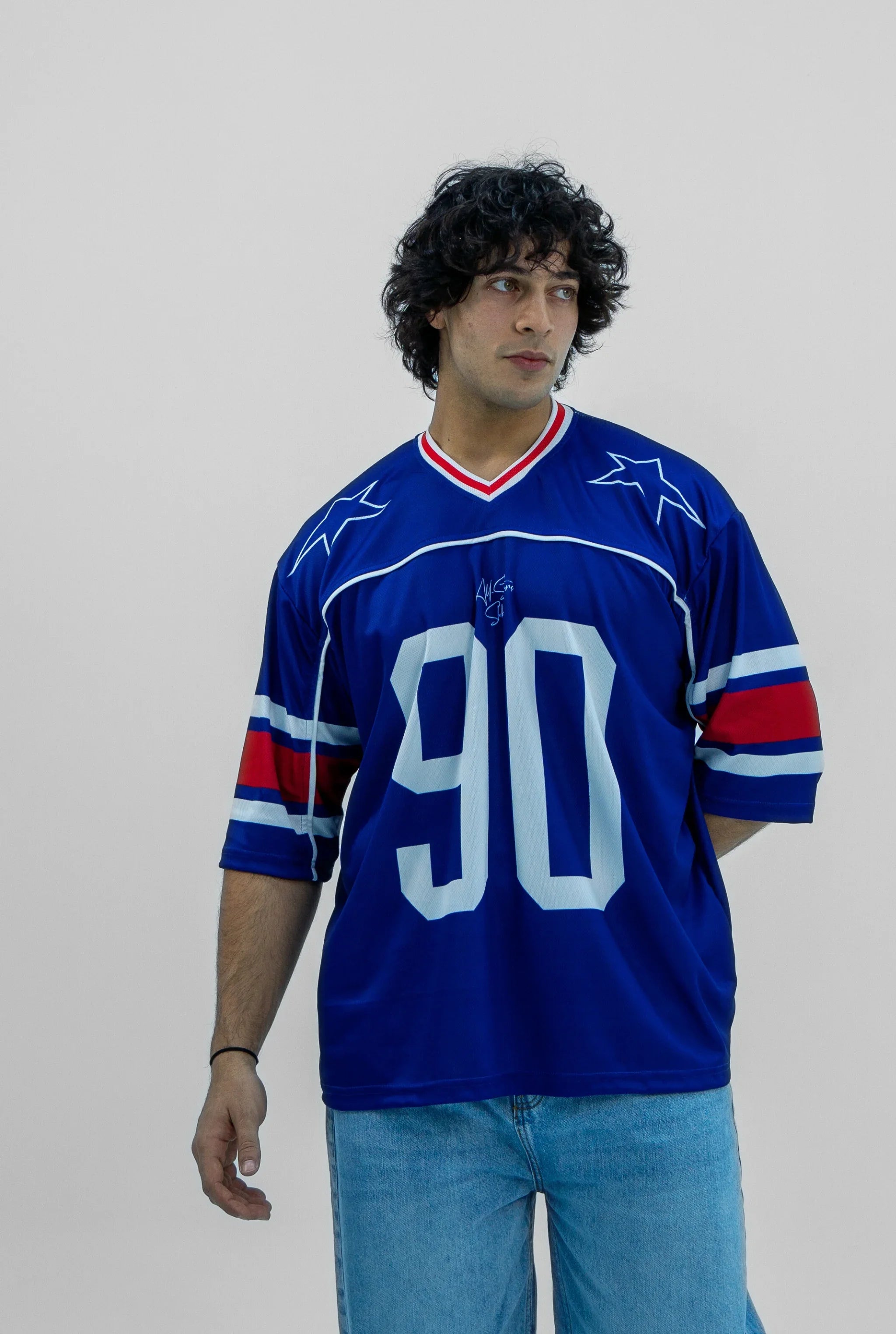 Unisex All-Star Oversize Jersey Blue Edition