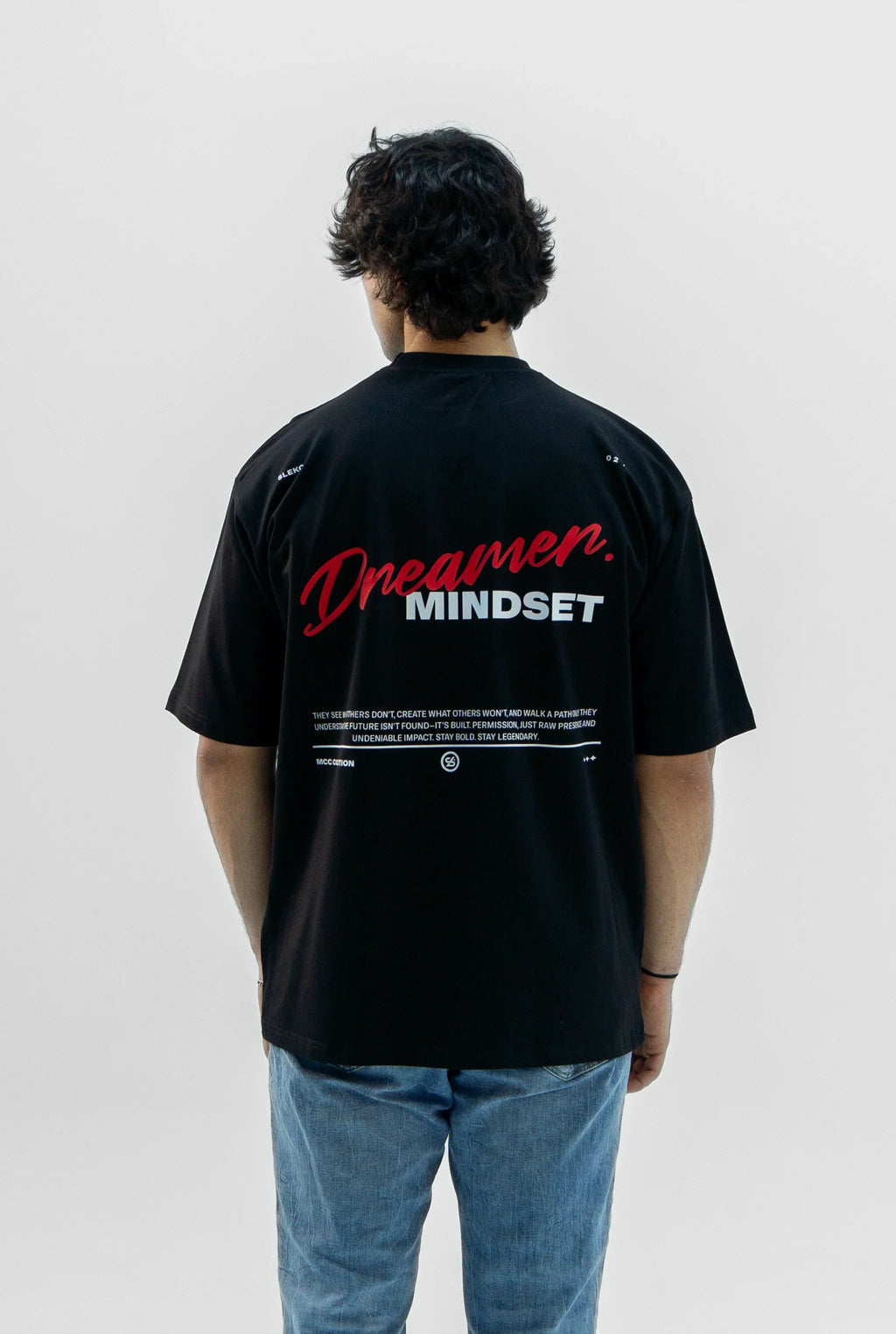 Unisex Dreamer's Mindset Oversize T-shirt