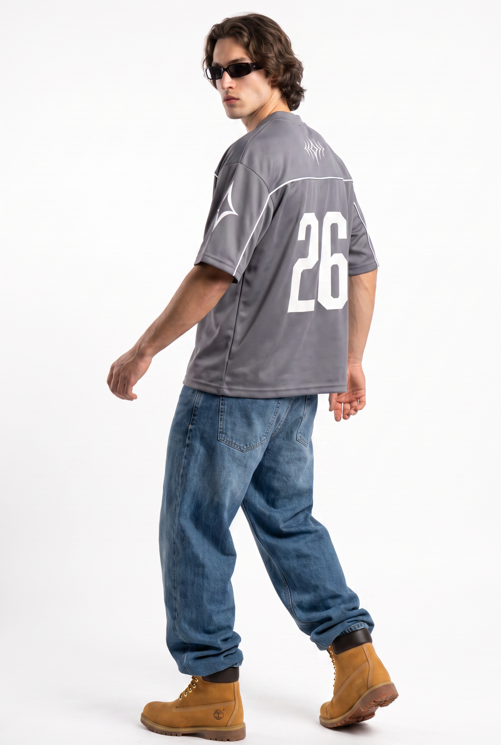 Collective 26 Icy Silver Oversize Jersey