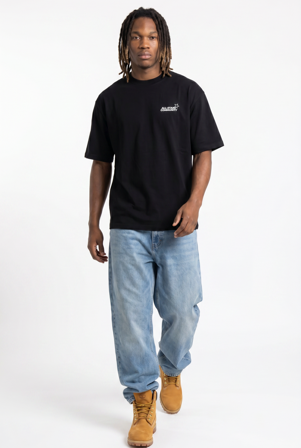 All-Stars Black Unisex Oversize T-Shirt