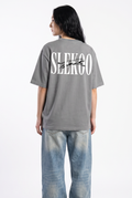 Cheetah Silver Unisex Oversize T-Shirt