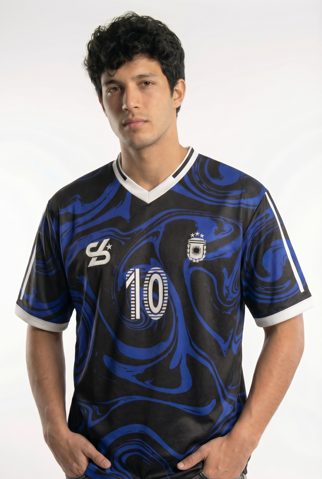 Black Edition Argentina Inspired Oversize Jersey