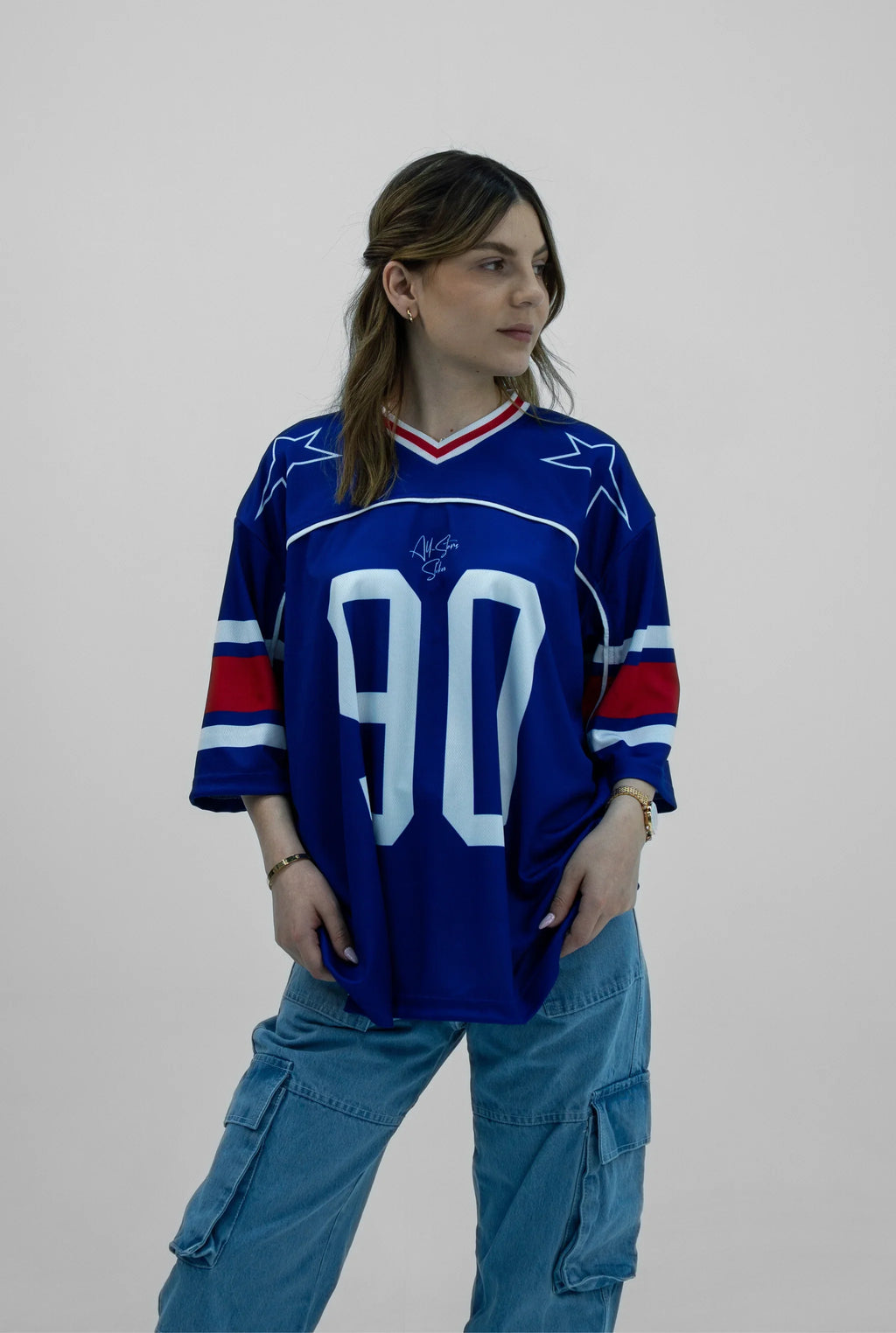 Unisex All-Star Oversize Jersey Blue Edition