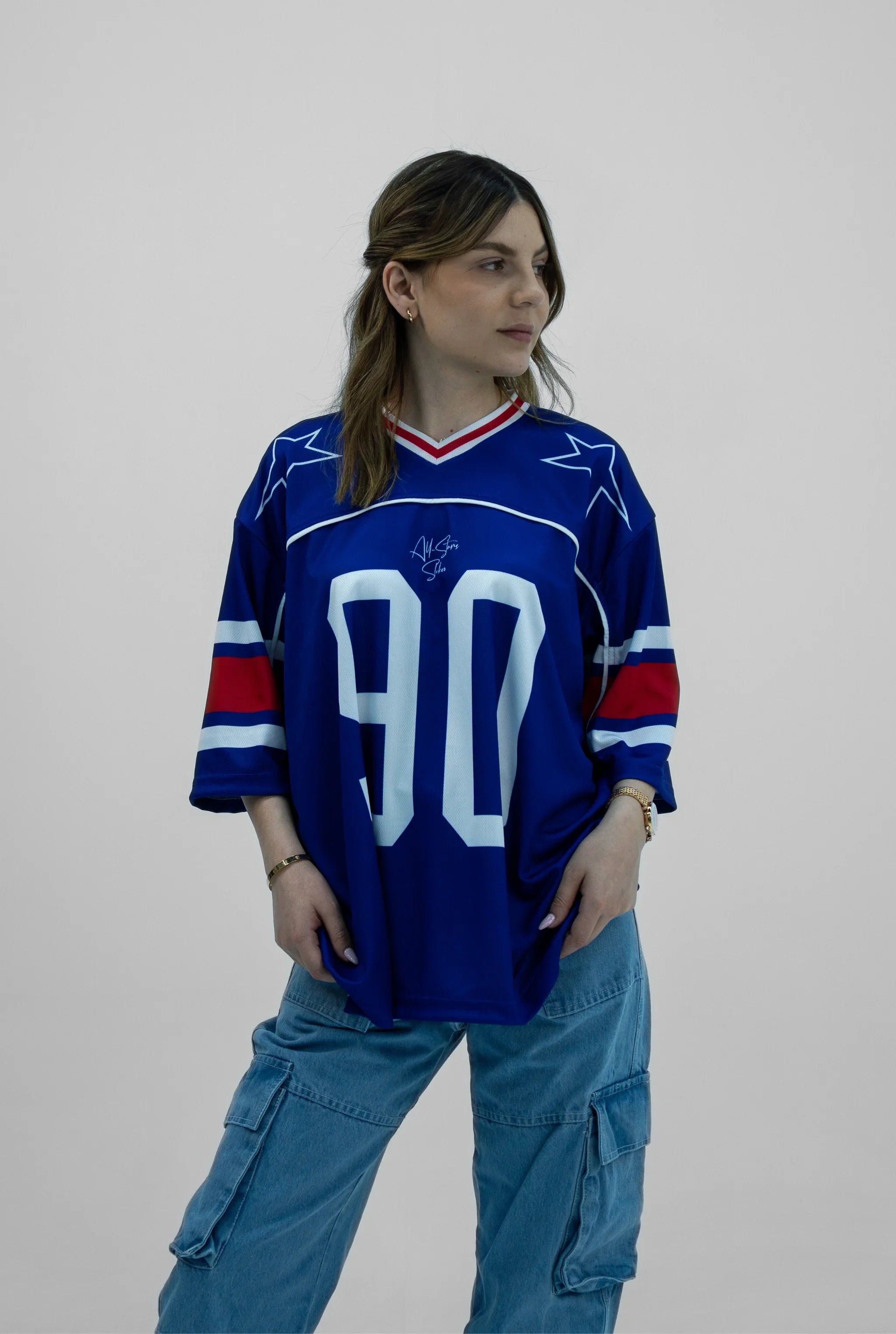 Unisex All-Star Oversize Jersey Blue Edition