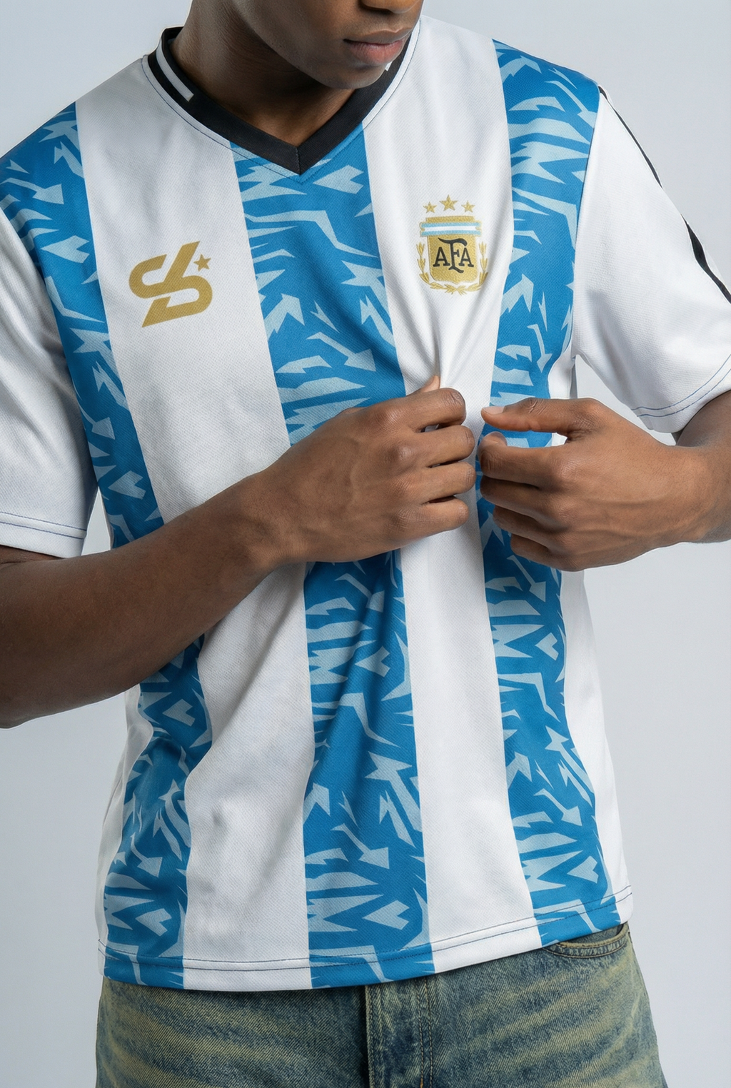Argentina Inspired Oversize Jersey