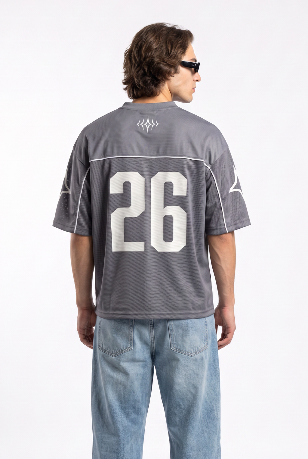 Collective 26 Icy Silver Oversize Jersey