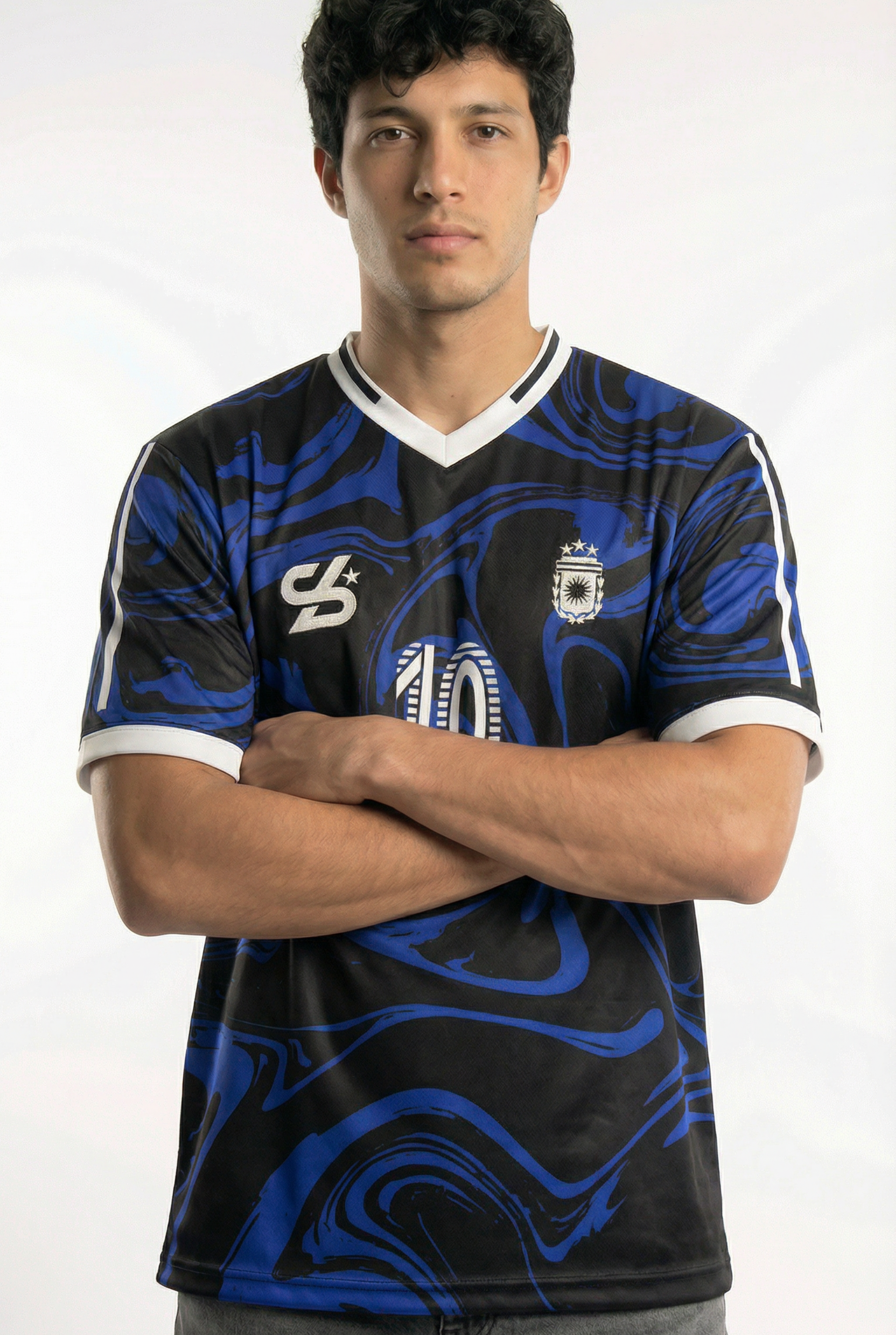 Black Edition Argentina Inspired Oversize Jersey