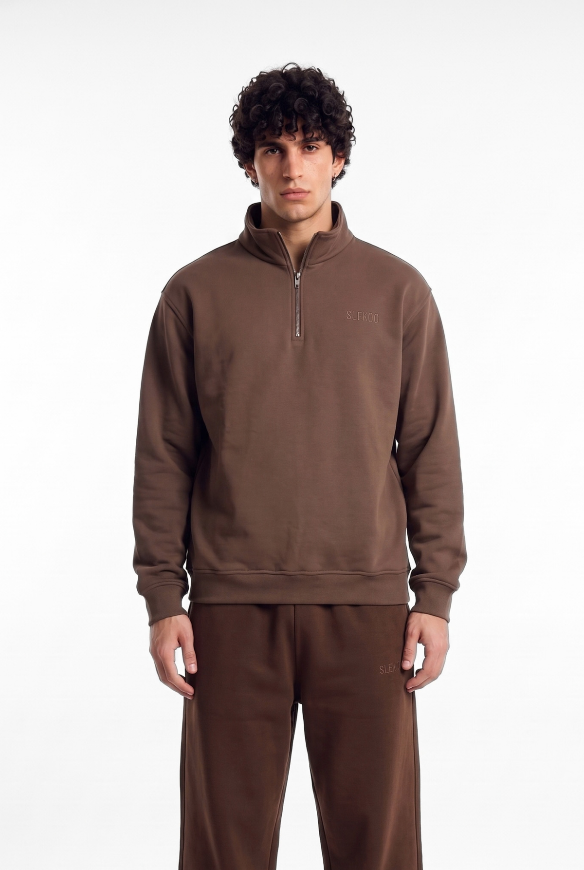 Basic Zipper Sweater