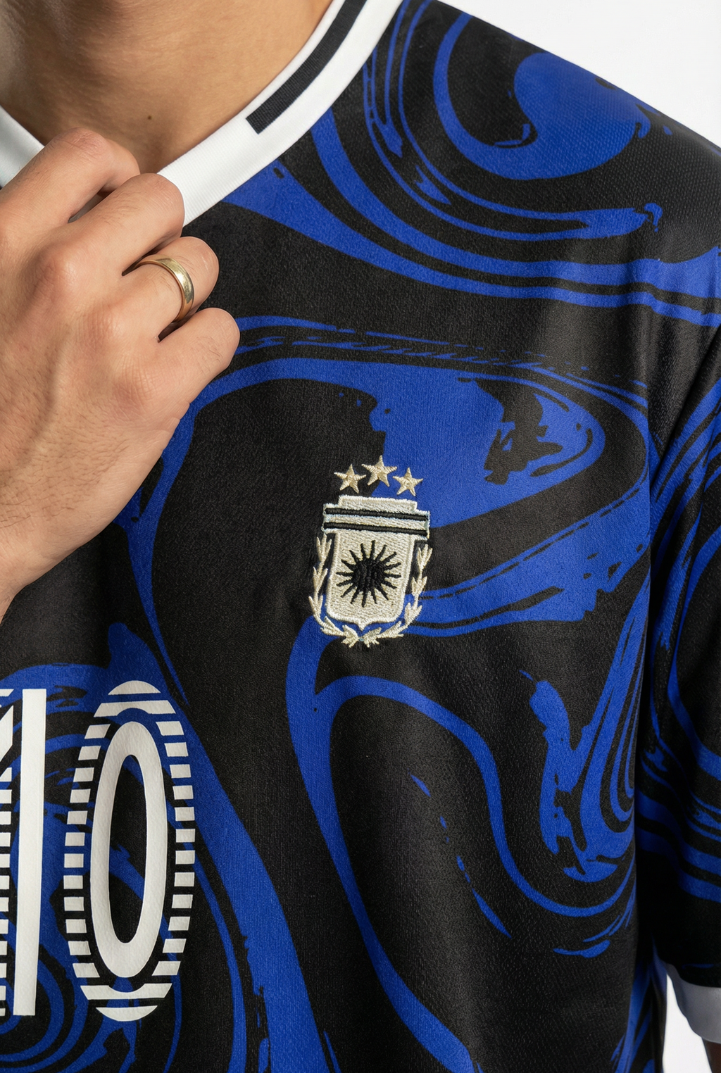 Black Edition Argentina Inspired Oversize Jersey