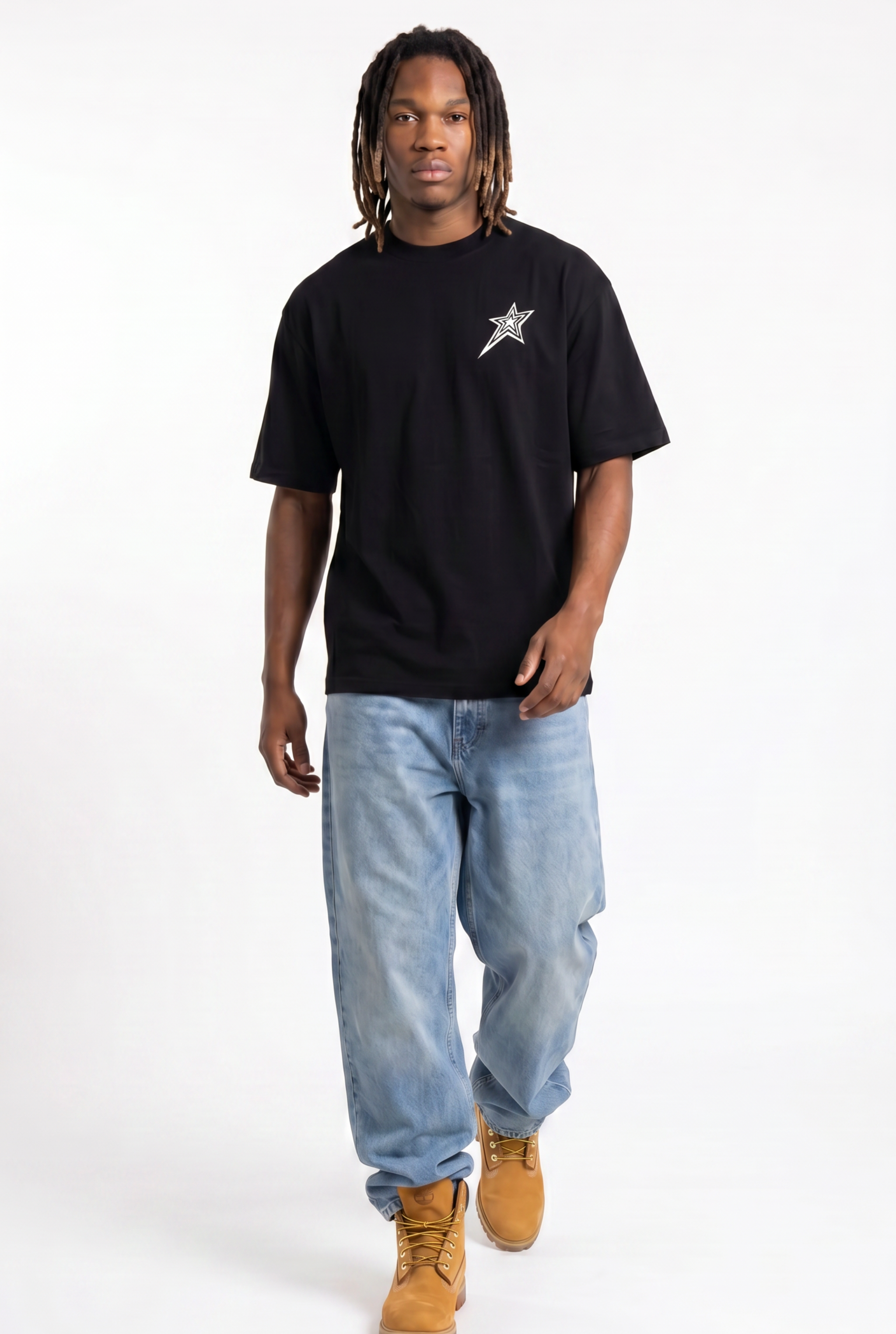 All-Stars Black Unisex Oversize T-Shirt
