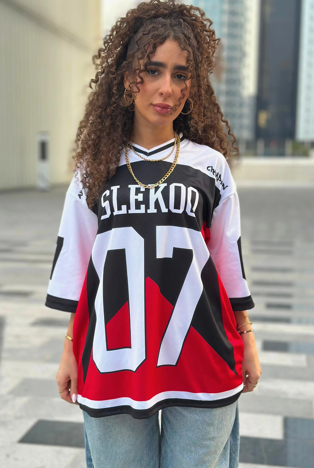 Unisex All-Stars Oversize Jersey Red Edition