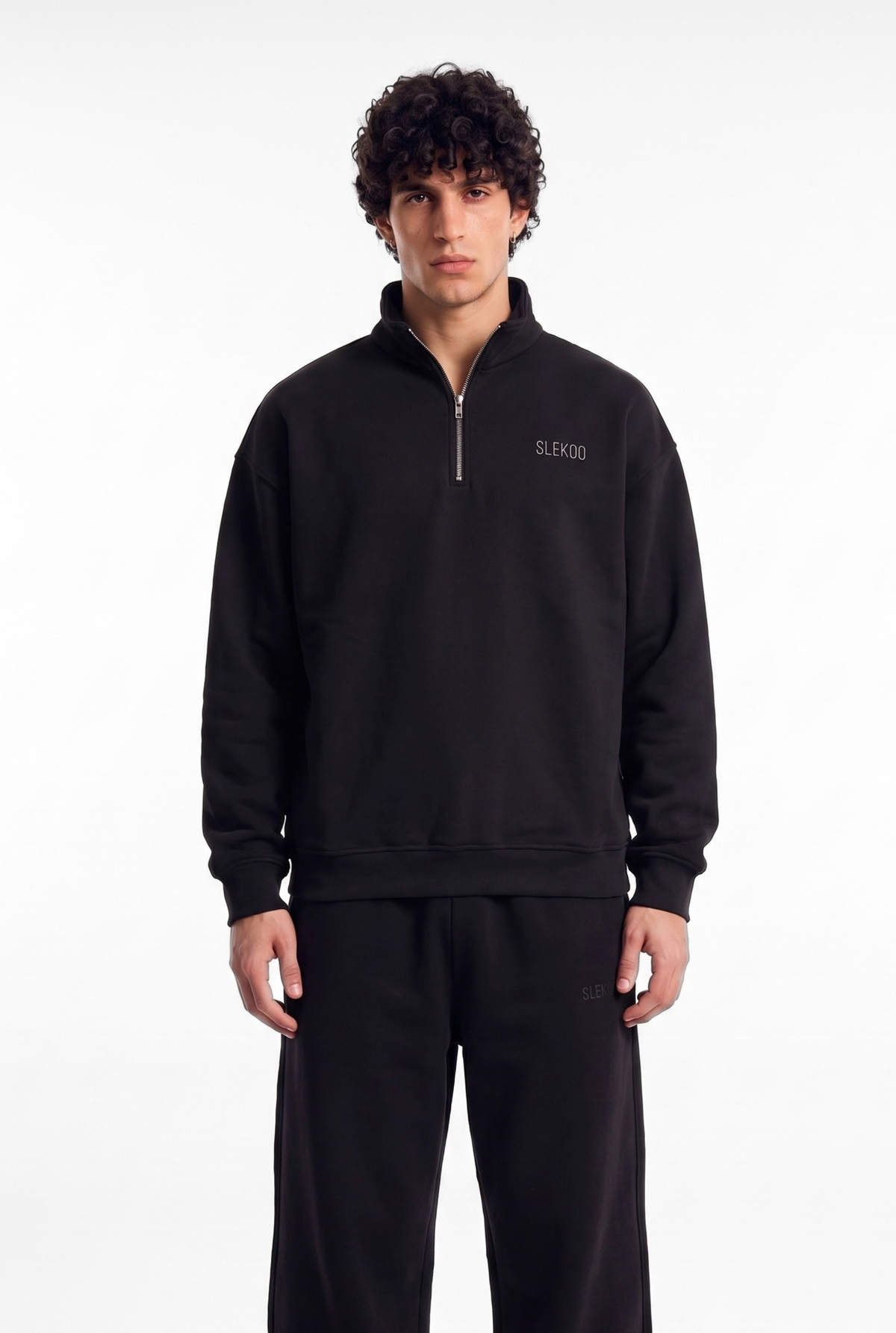Basic Zipper Sweater