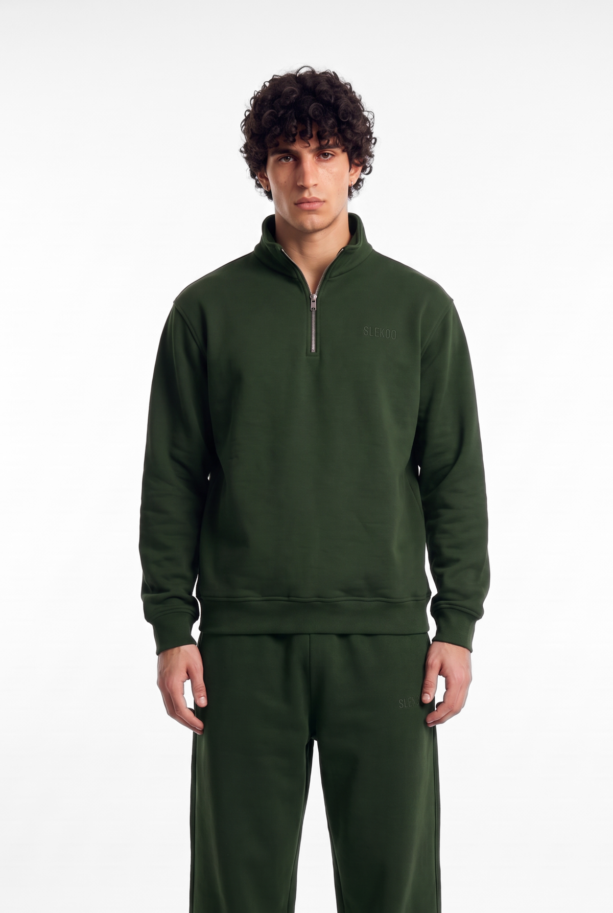 Basic Zipper Sweater