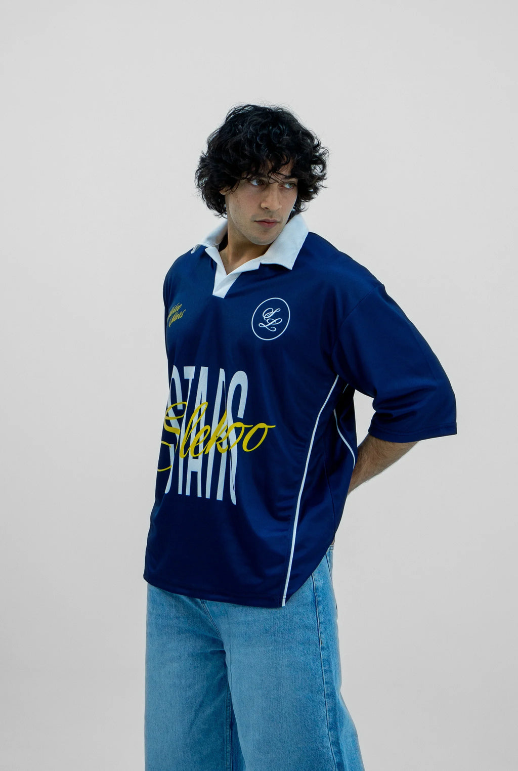 Unisex Polo All-Star Oversize Jersey Navy Edition