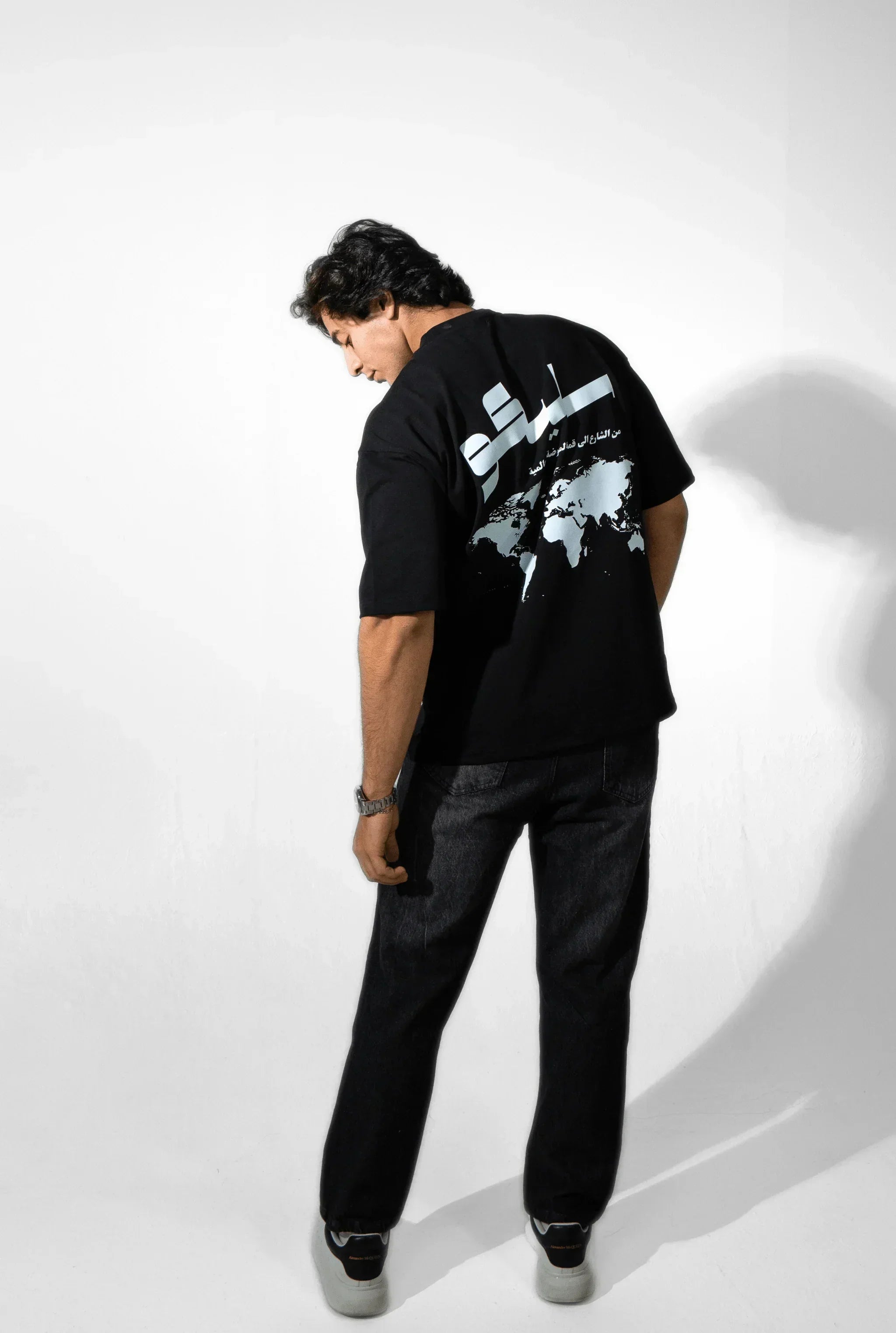Unisex Arabic Slekoo World Oversize T-Shirt