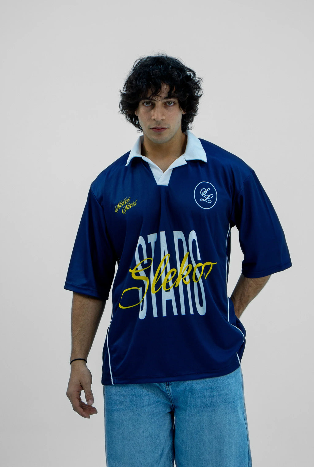 Unisex Polo All-Star Oversize Jersey Navy Edition