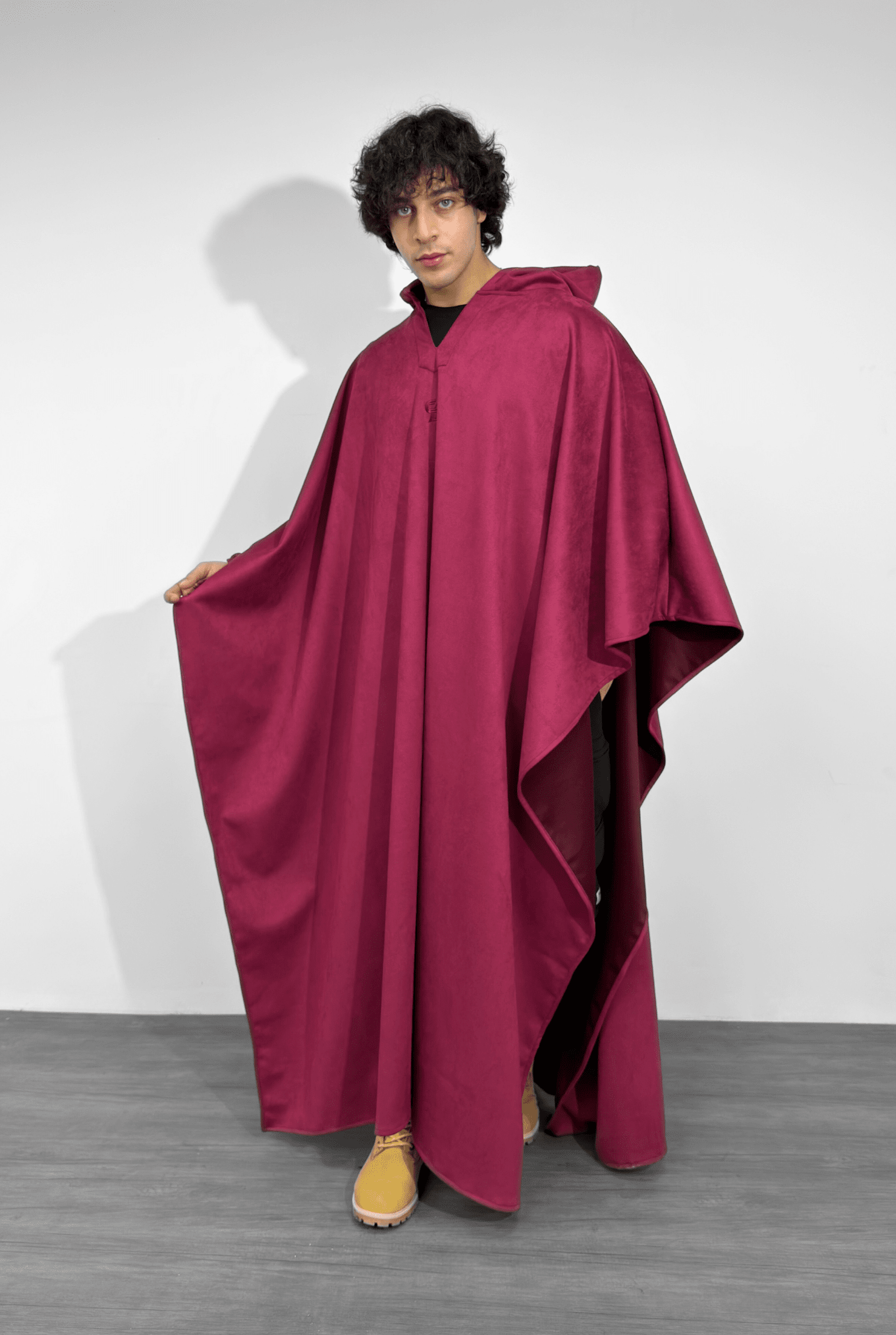 Basic Blanket Hoodie Burgundy