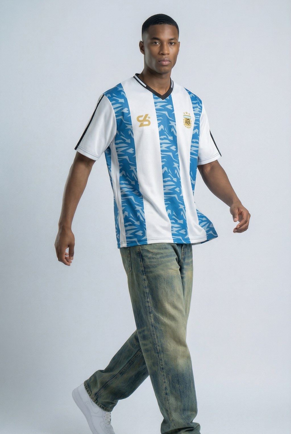 Argentina Inspired Oversize Jersey