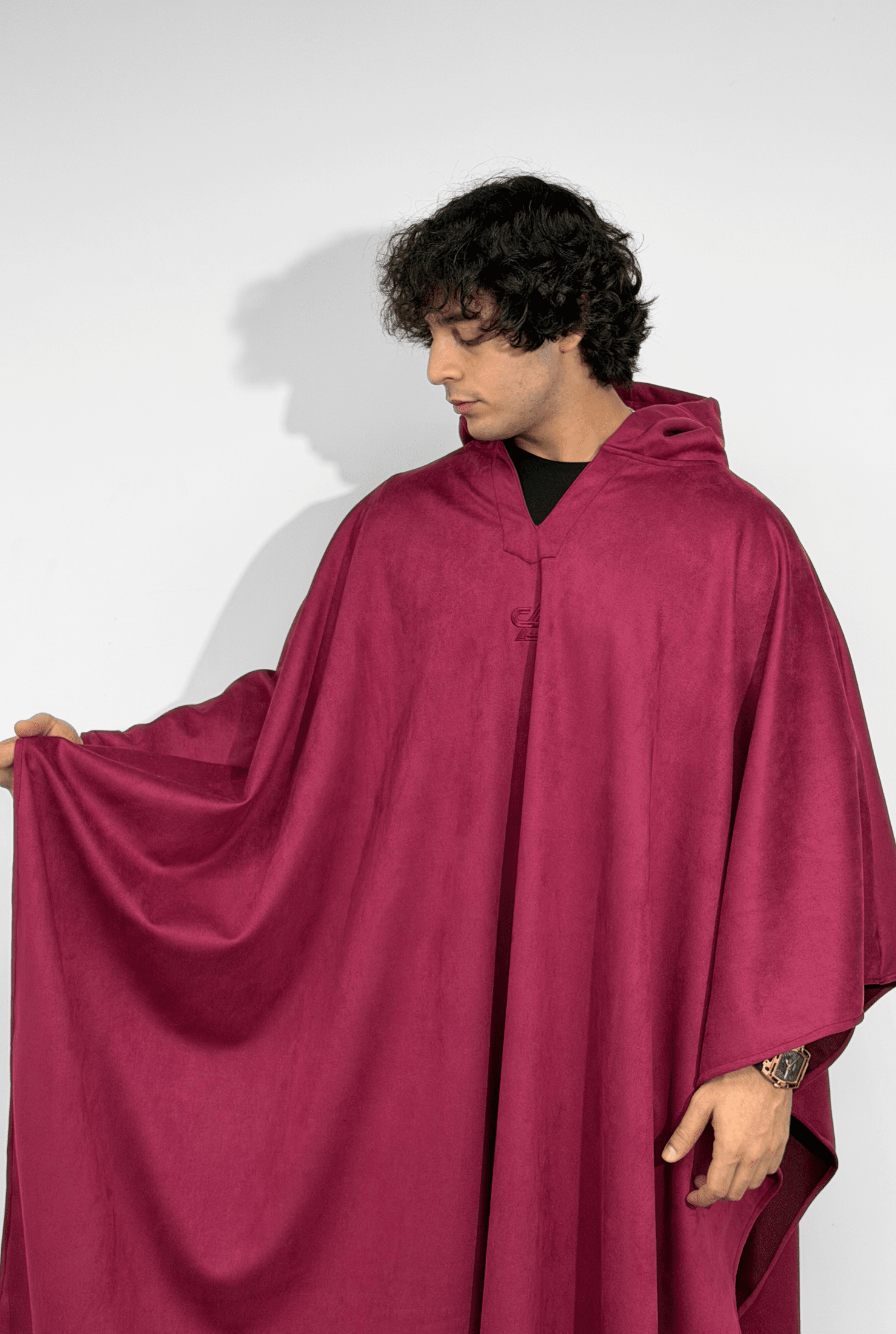Basic Blanket Hoodie Burgundy