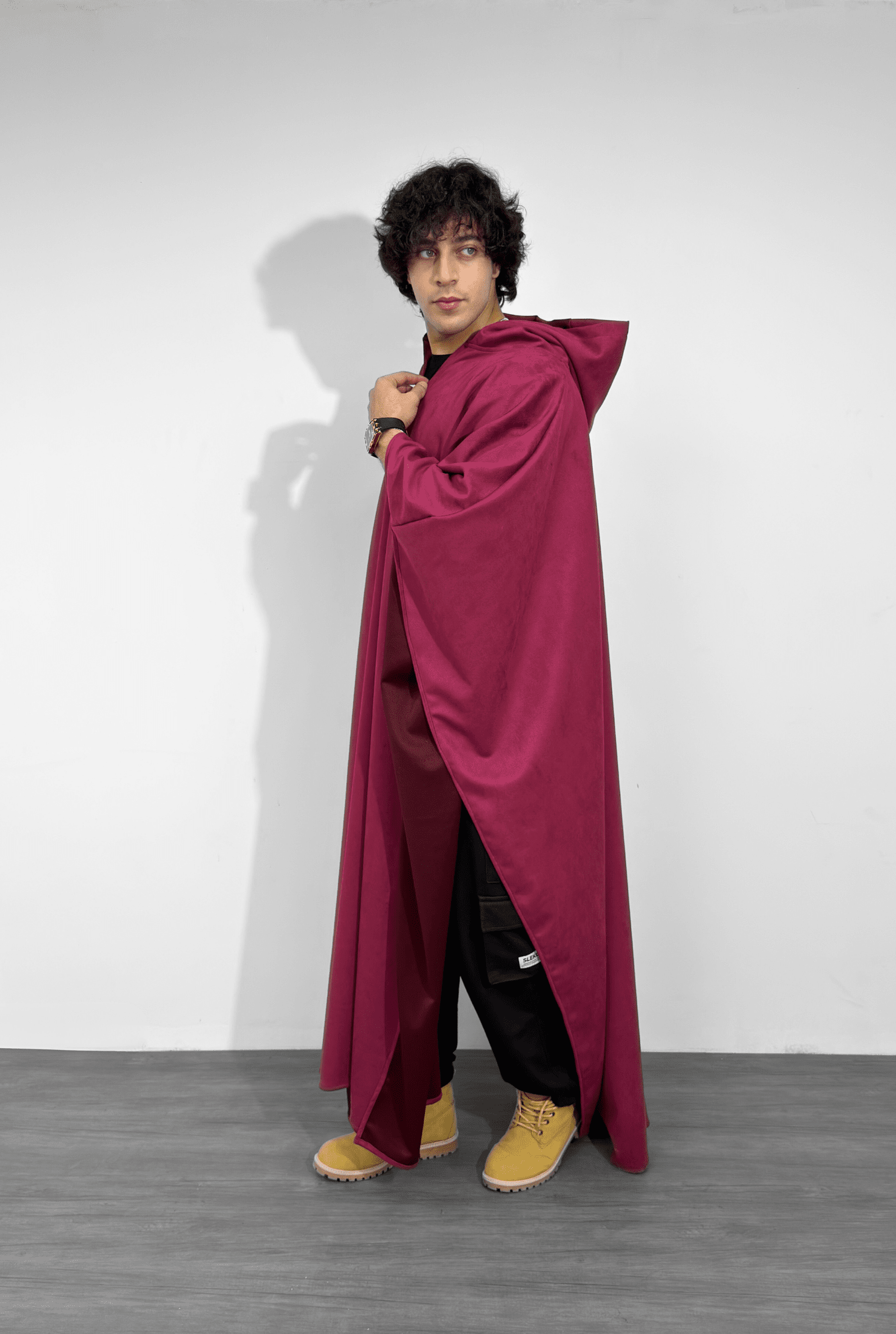 Basic Blanket Hoodie Burgundy