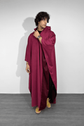 Basic Blanket Hoodie Burgundy