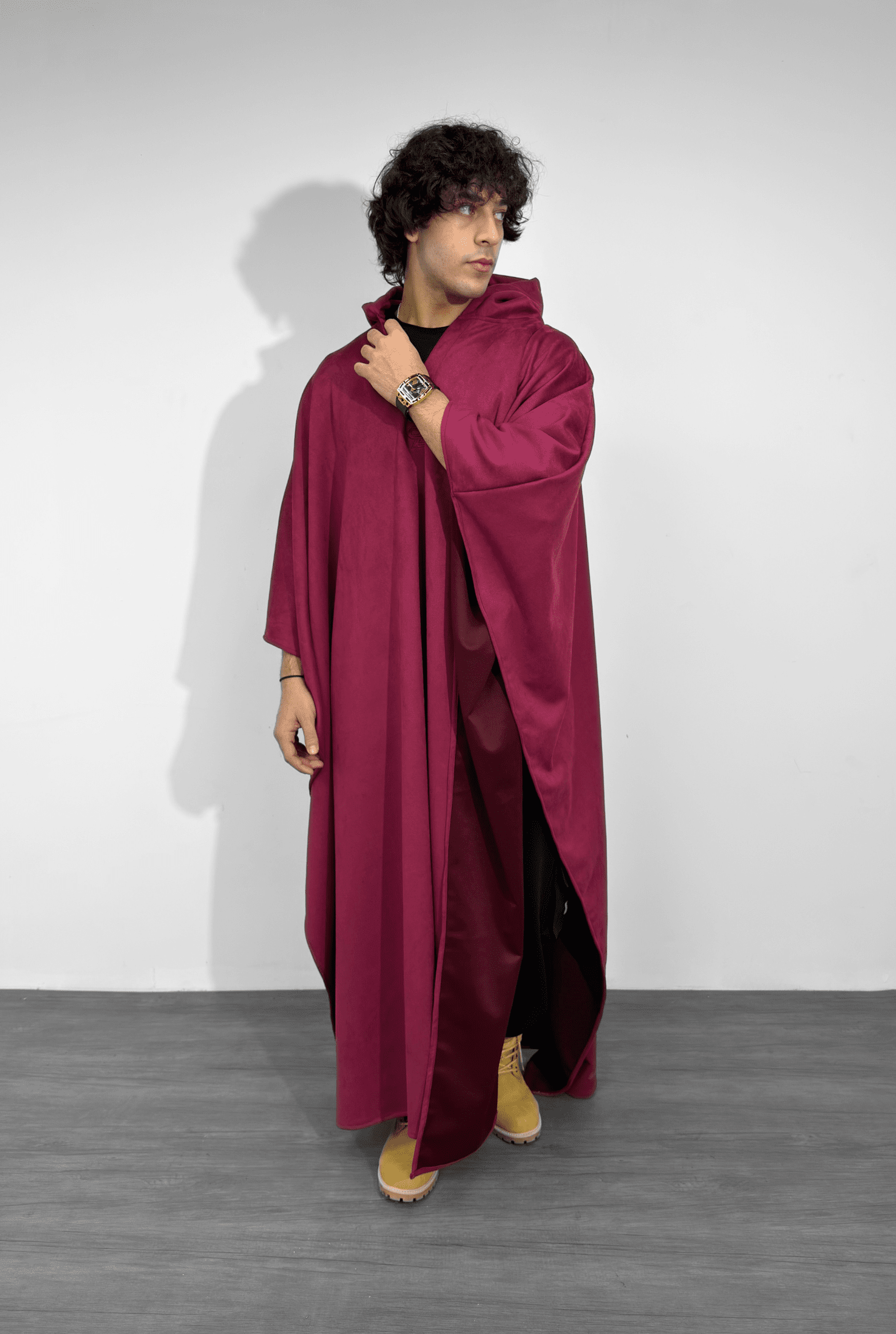 Basic Blanket Hoodie Burgundy