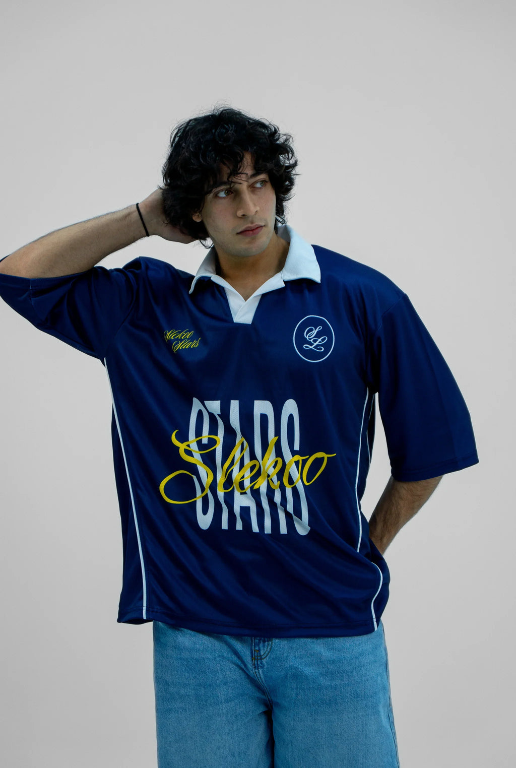 Unisex Polo All-Star Oversize Jersey Navy Edition